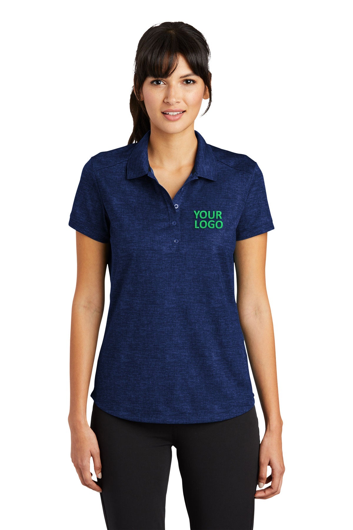 nike old royal/ marine 838961 polo shirts with embroidered custom logo