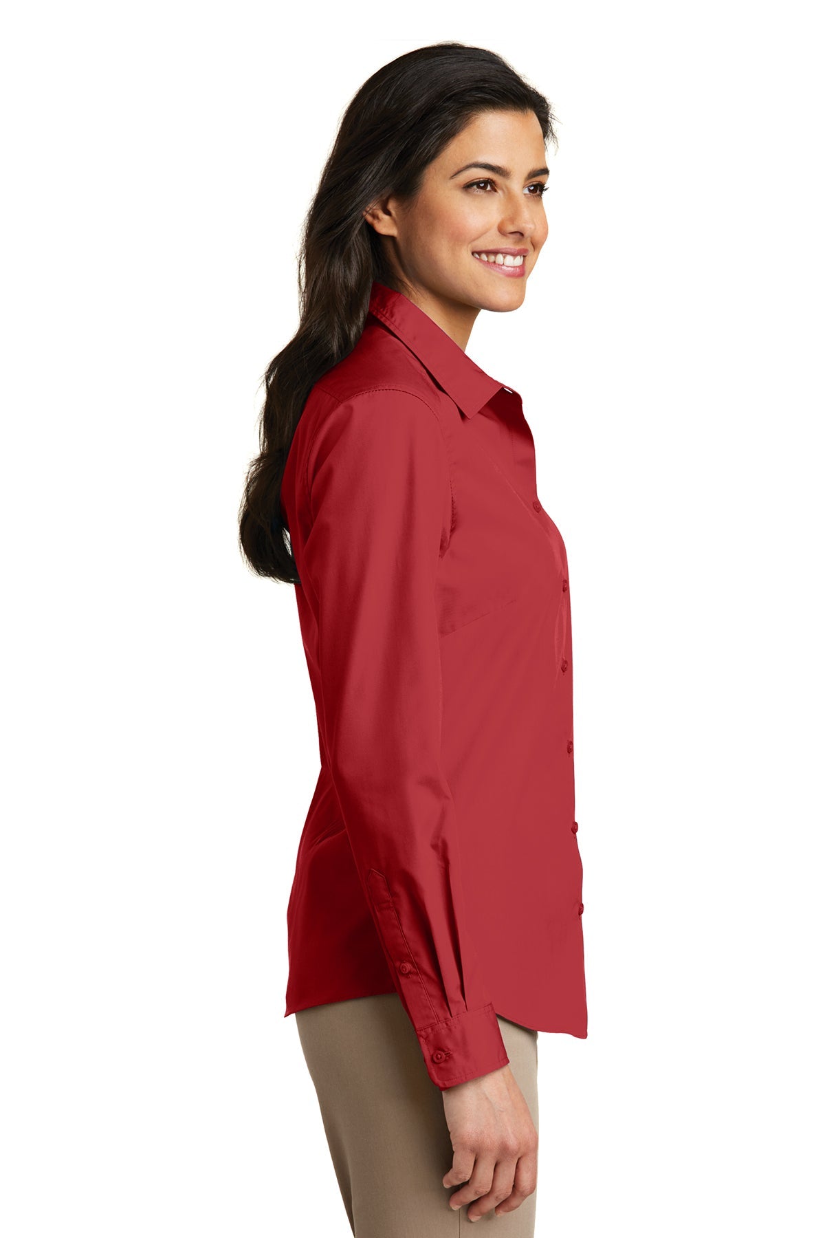 port authority_lw100 _rich red_company_logo_button downs