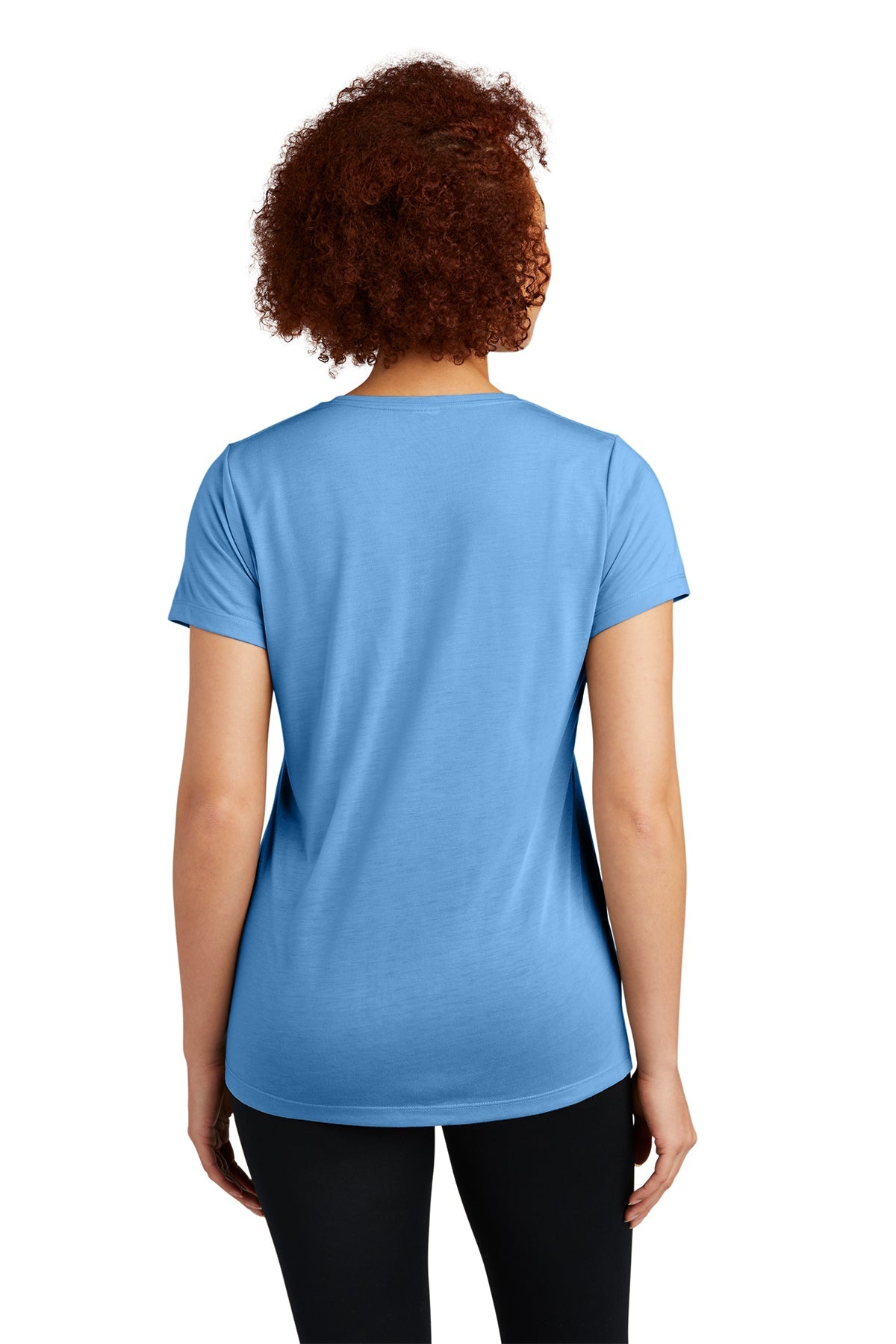 Sport-Tek Ladies PosiCharge Competitor Cotton Touch Scoop Neck Tee