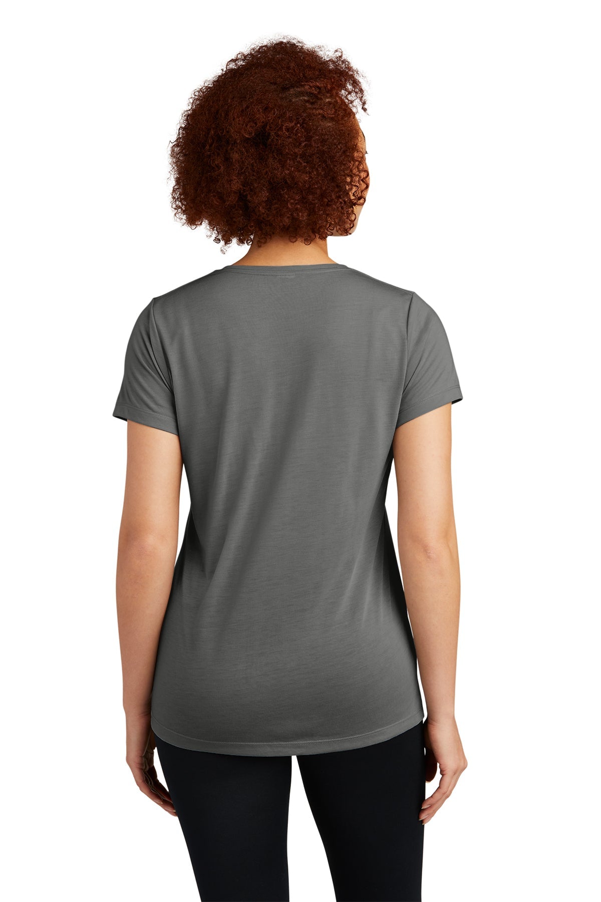 Sport-Tek Ladies PosiCharge Competitor Cotton Touch Scoop Neck Tee