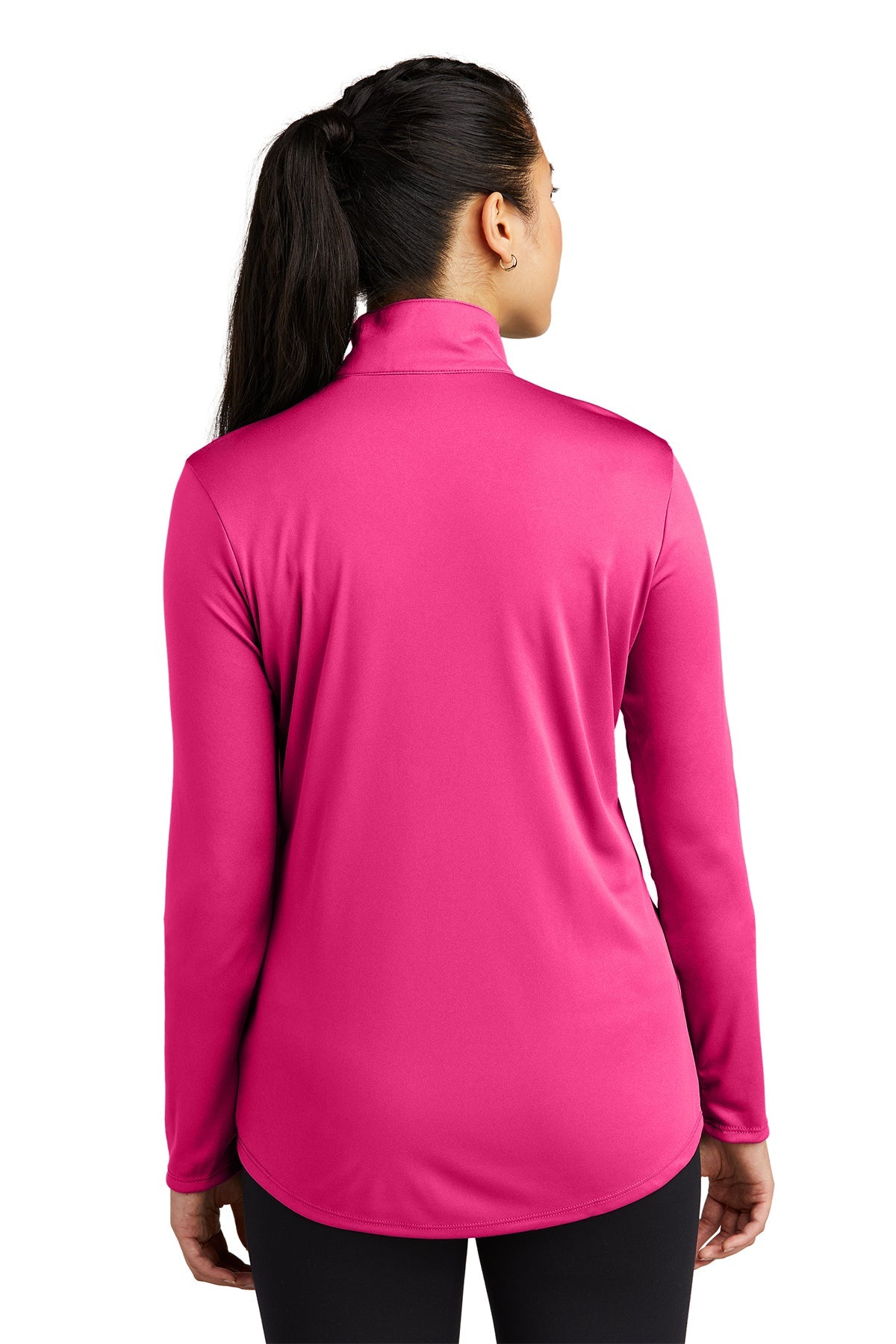 sport-tek_lst357 _pink raspberry_company_logo_sweatshirts