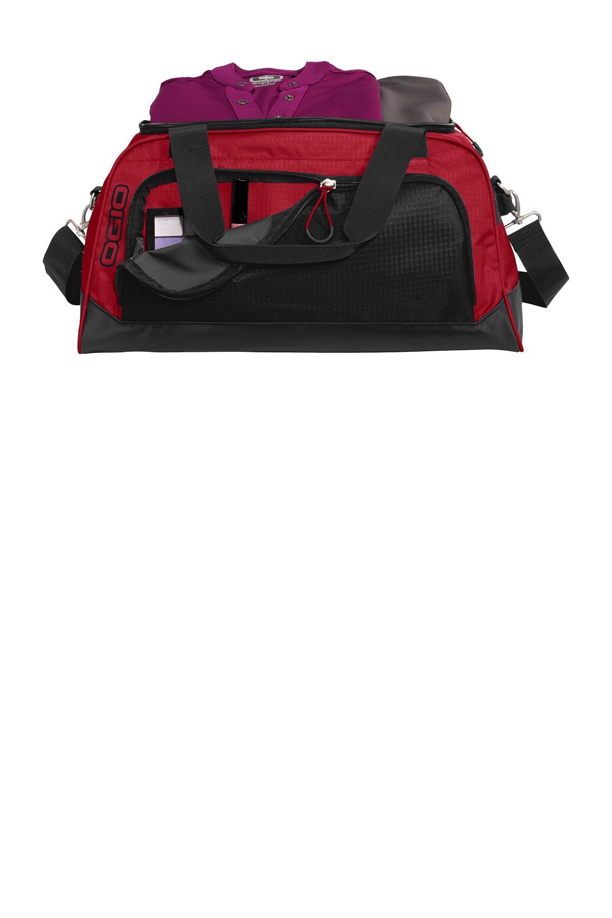 OGIO Breakaway Customized Duffel Bags, Ripped Red