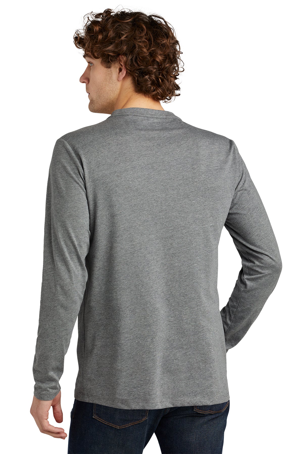 New Era Heritage Blend Long Sleeve Crew Tee