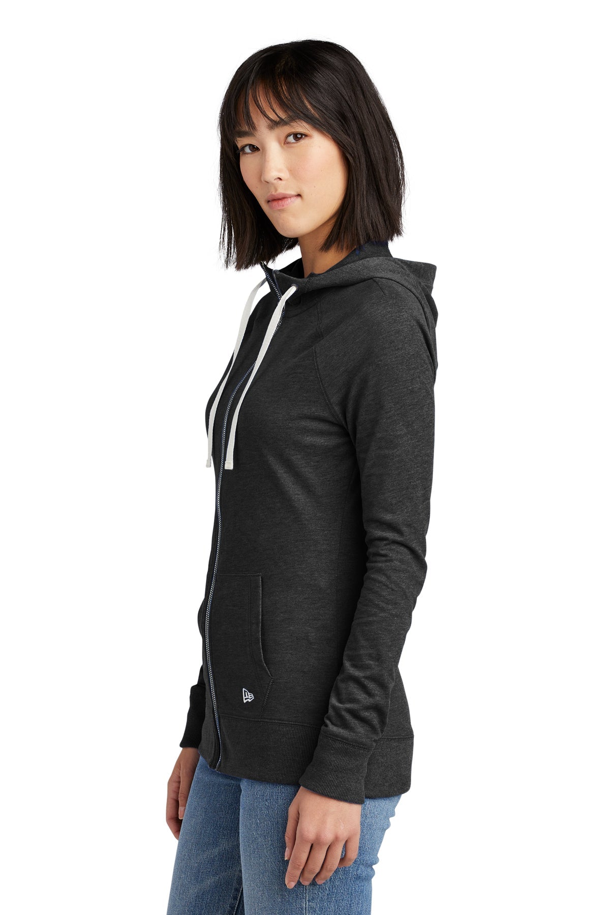 Womens black cotton hoodie hot sale