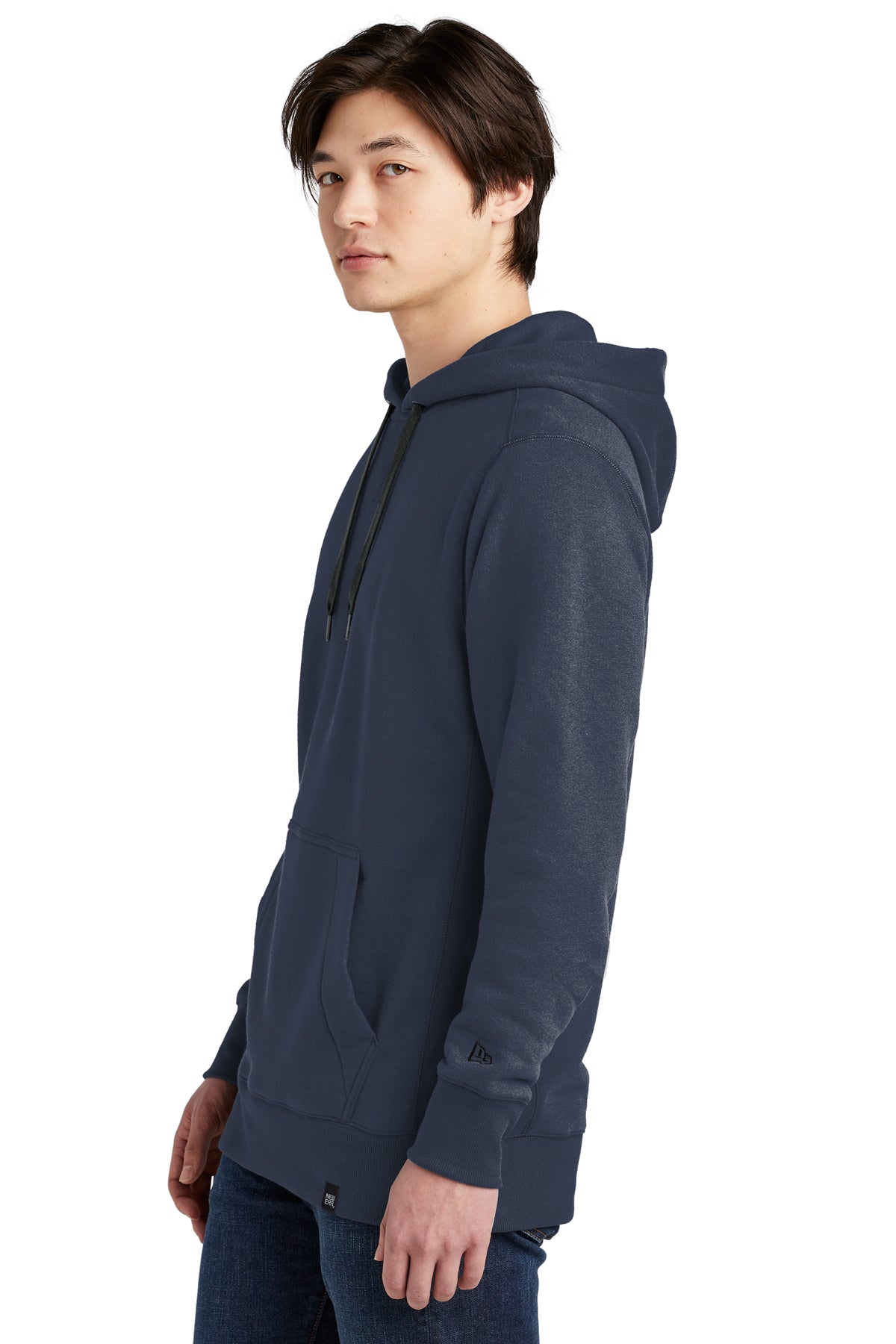 New Era French Terry Pullover Hoodie True Navy