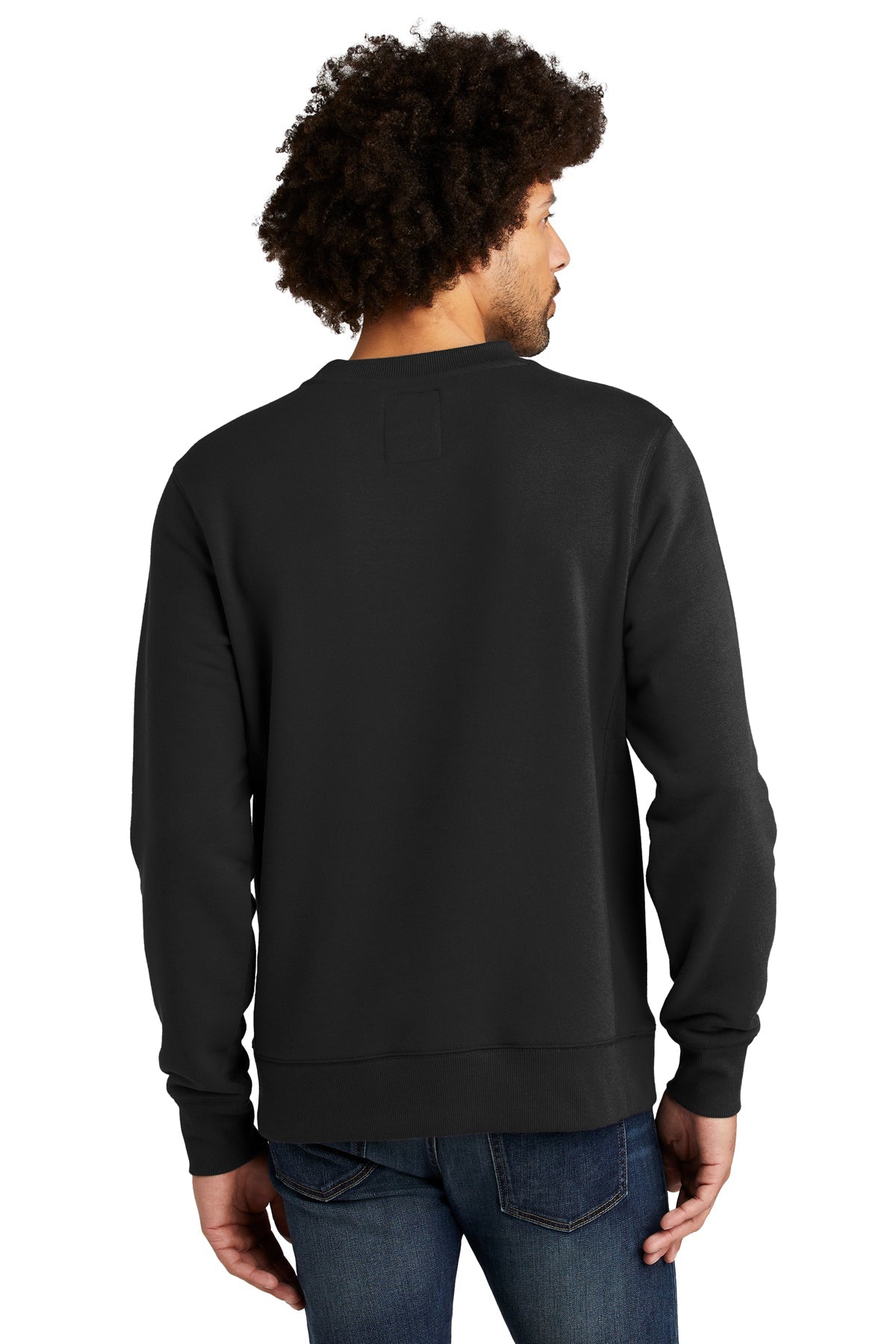 new era_nea501 _black_company_logo_sweatshirts