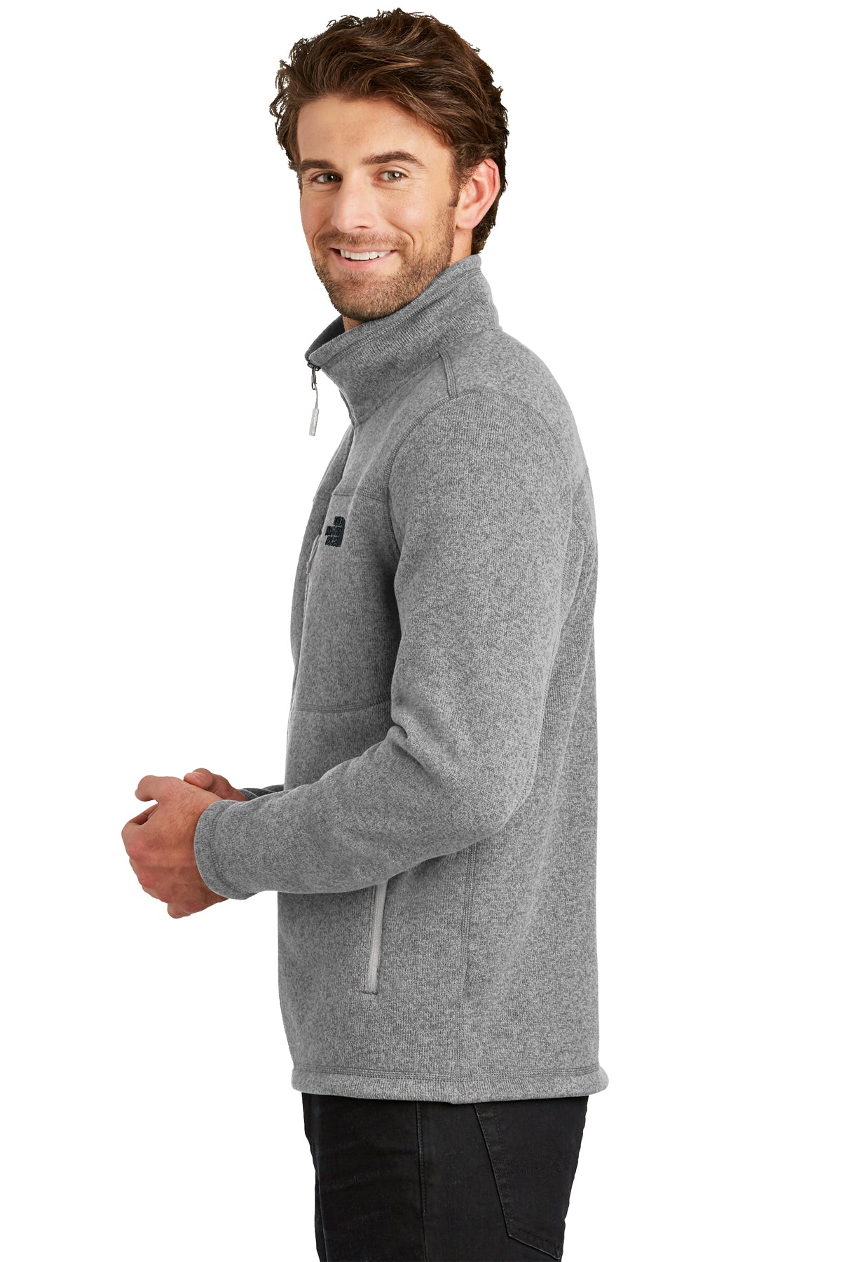 The North Face gray buy sweater NWT