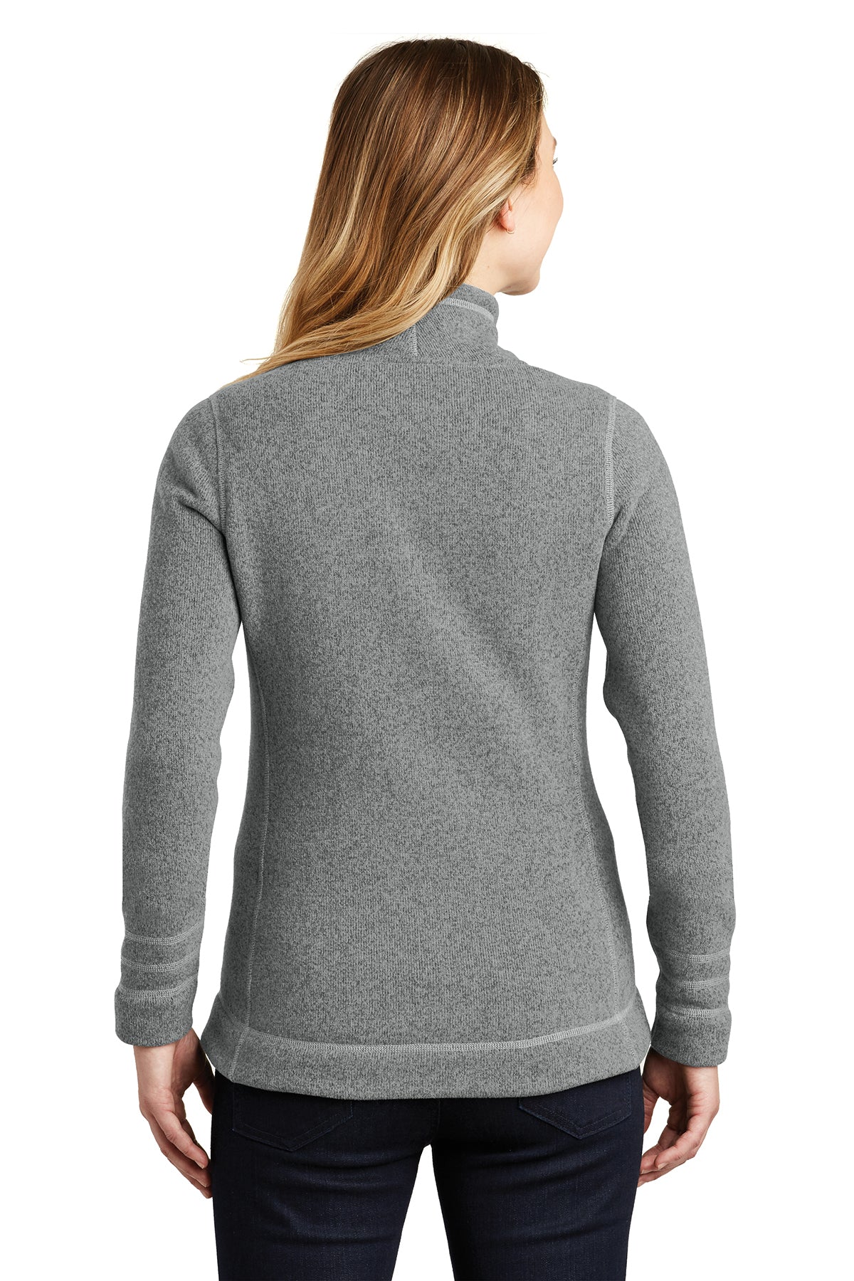 Branded North Face Ladies Sweater Fleece Medium Grey