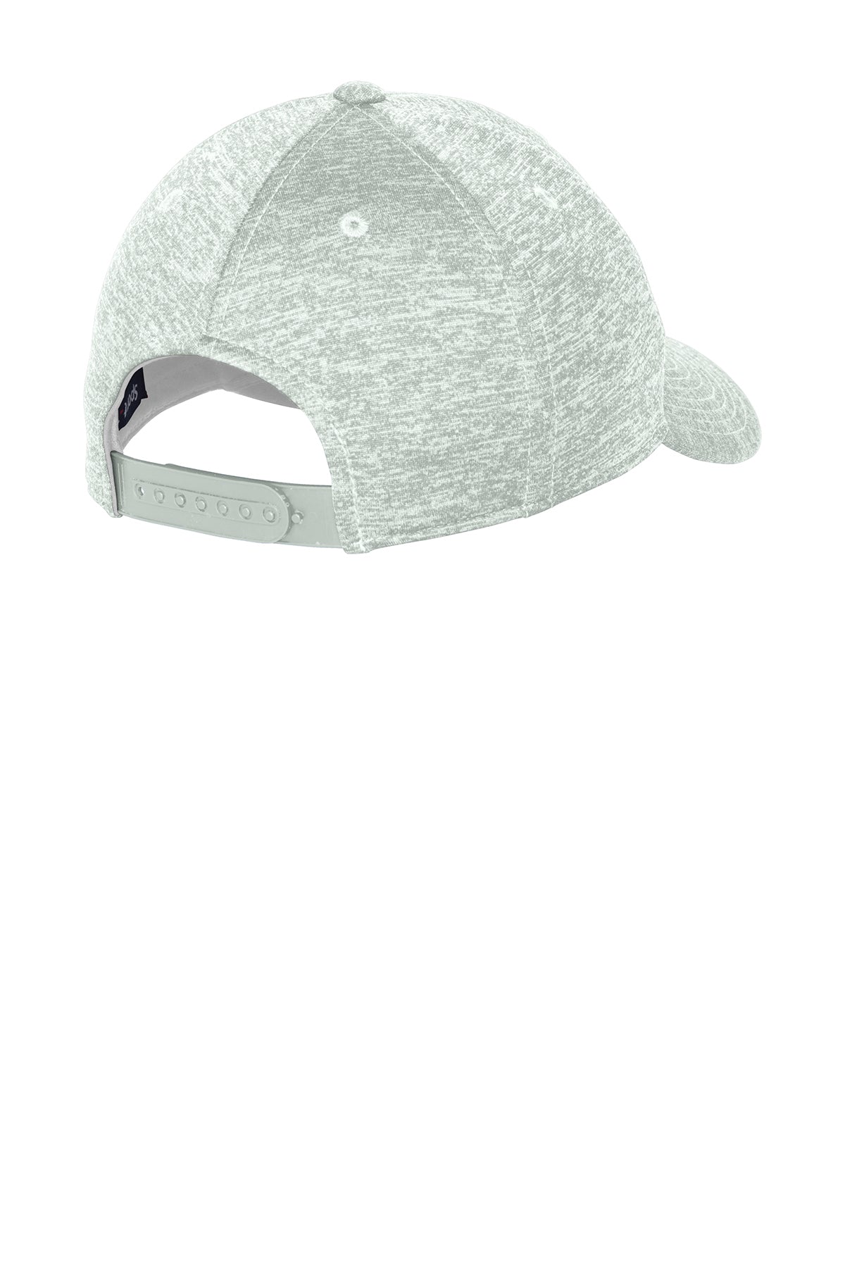 Sport-Tek PosiCharge Branded Electric Heather Caps, Silver Electric