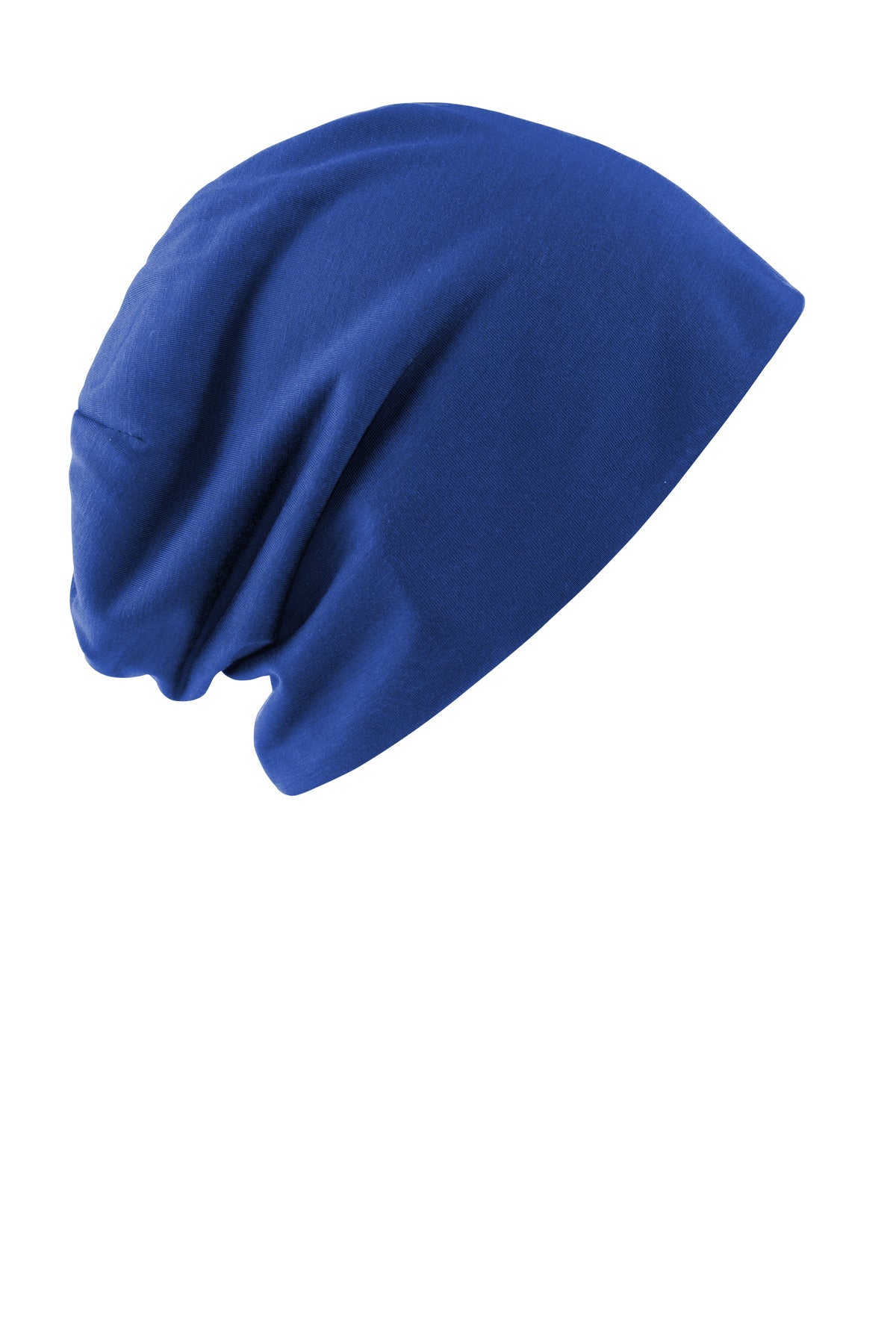 Sport-Tek PosiCharge Competitor Cotton Branded Touch Slouch Beanies, True Royal