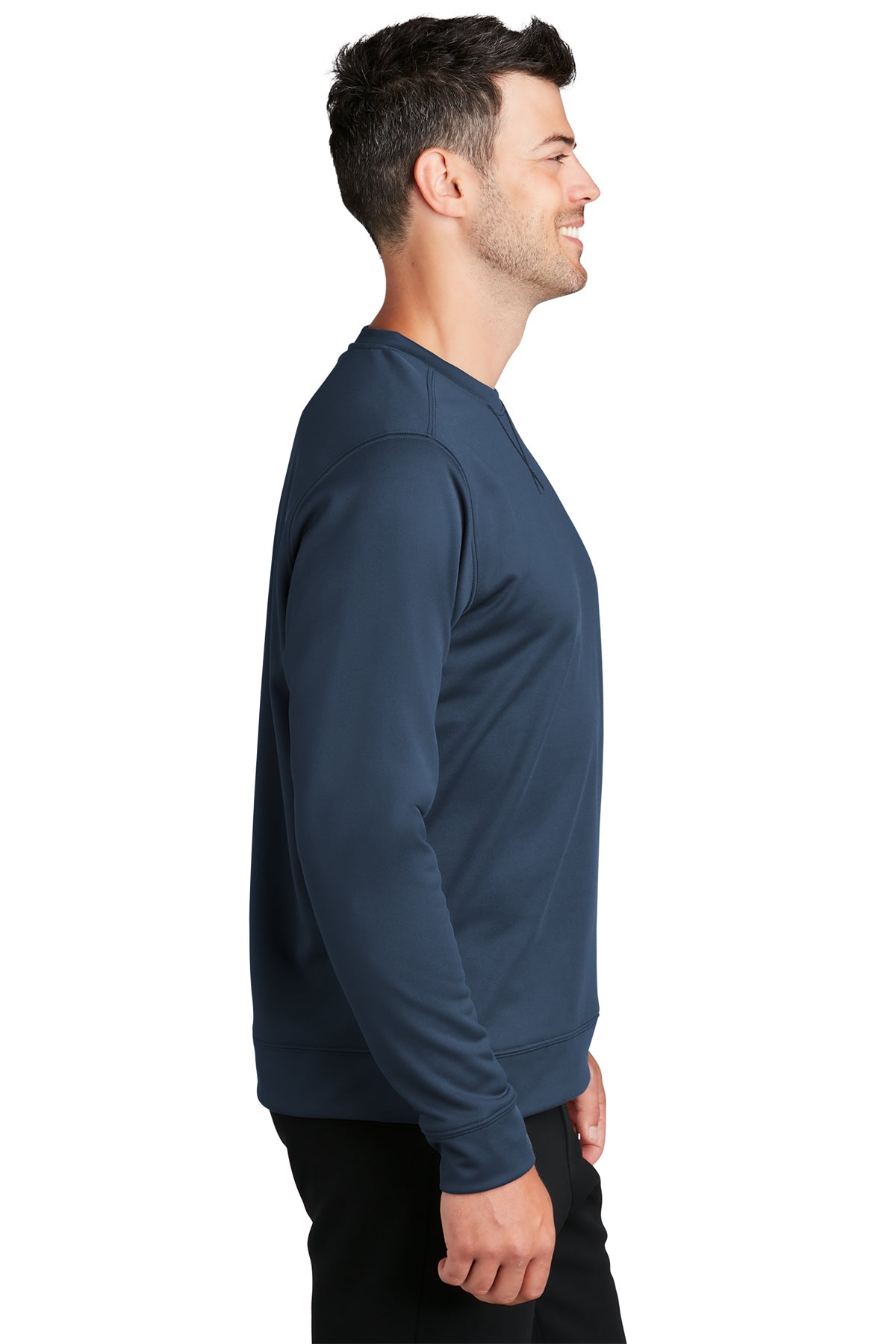 Port & Company Performance Fleece Branded Sweatshirts, Deep Navy