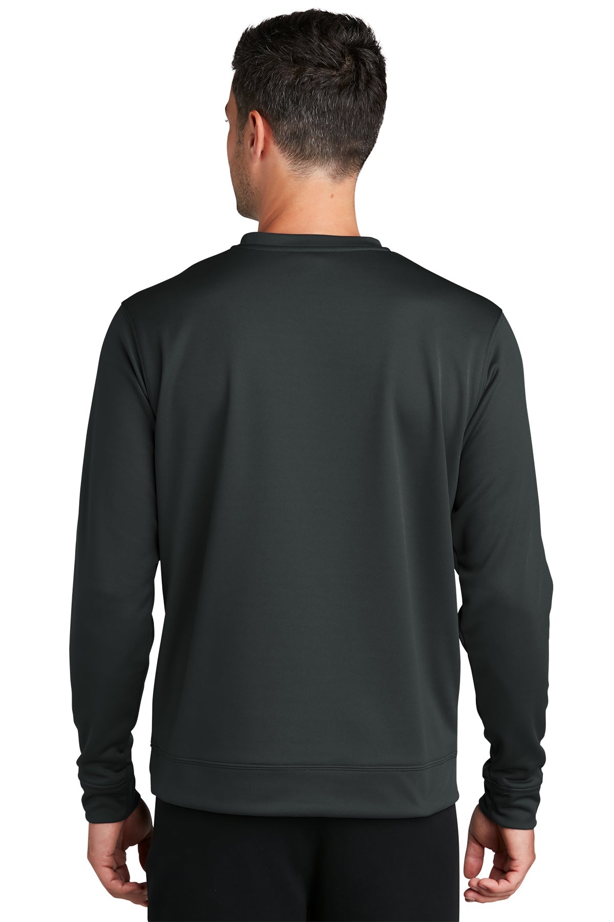 Port & Company Performance Fleece Branded Sweatshirts, Jet Black