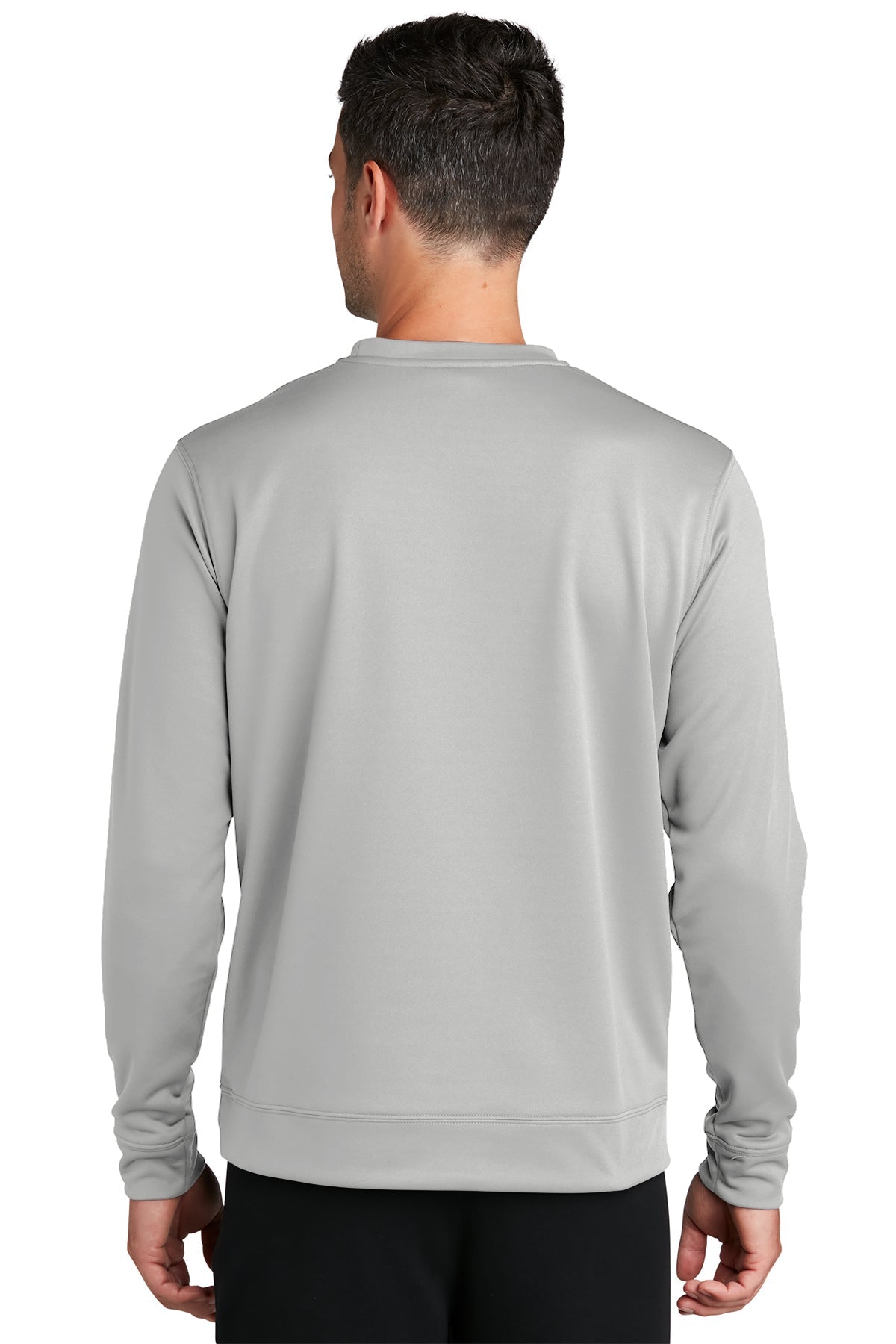 Port & Company Performance Fleece Branded Sweatshirts, Silver