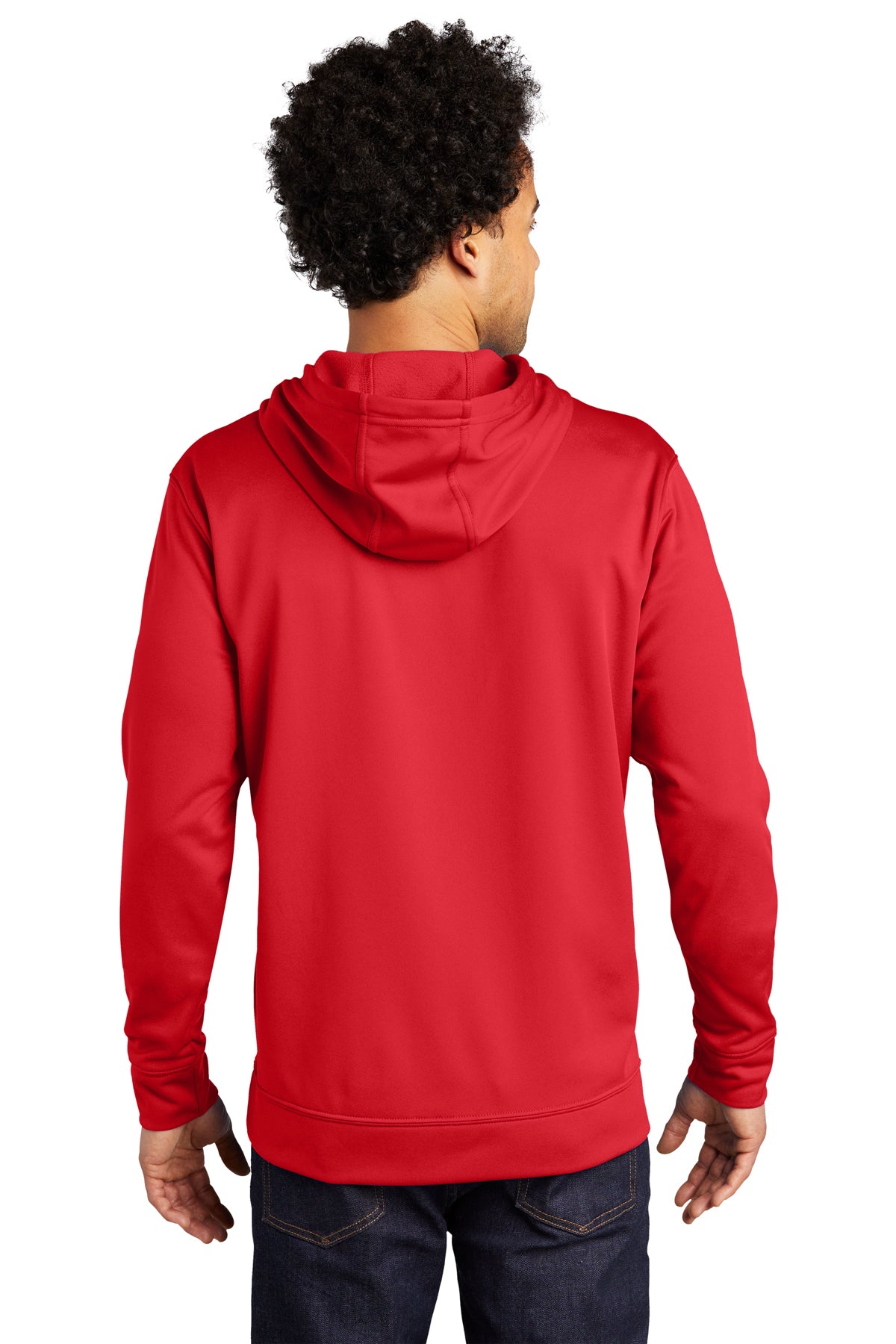 Port & Company Performance Branded Fleece Hoodies, Red