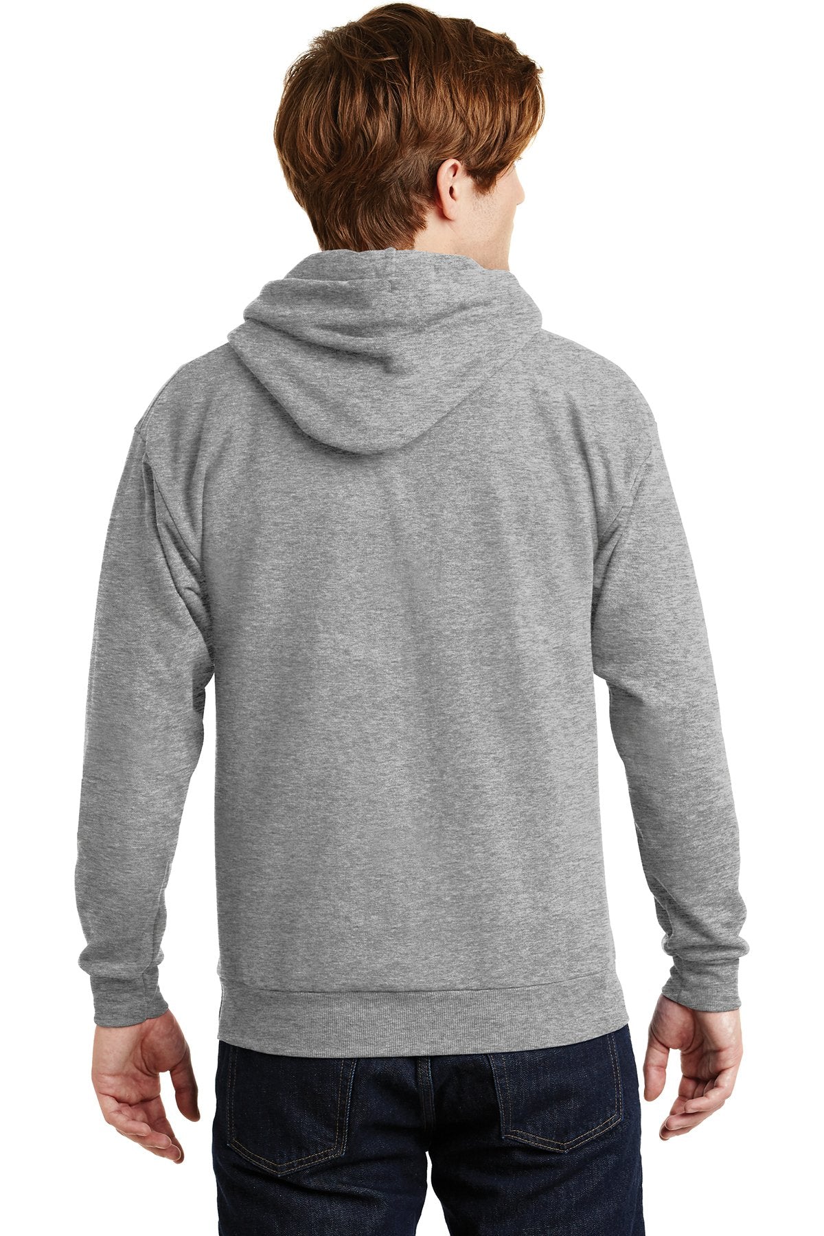 Hanes Ecosmart Pullover Hooded Sweatshirt P170 Light Steel