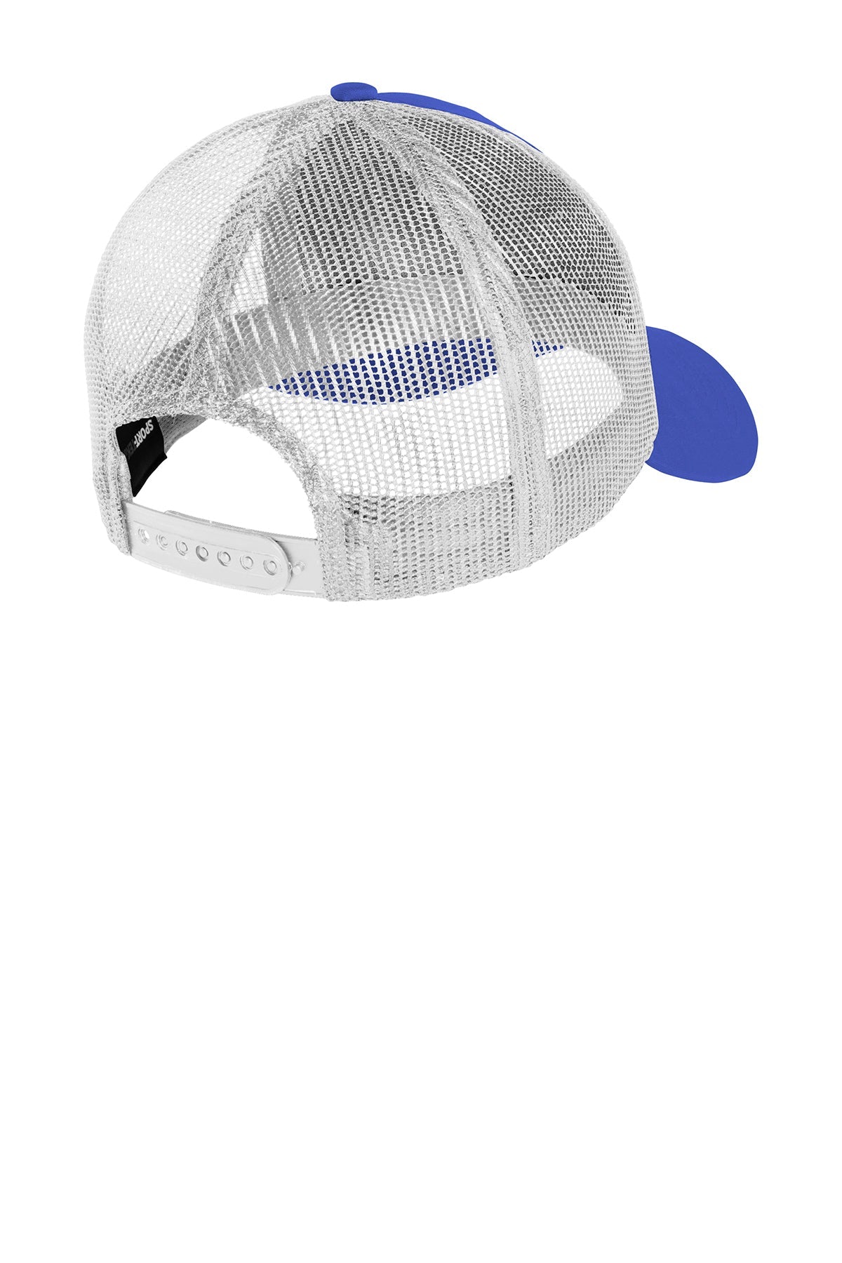 Sport-Tek PosiCharge Competitor Custom Mesh Back Caps, True Royal/ White