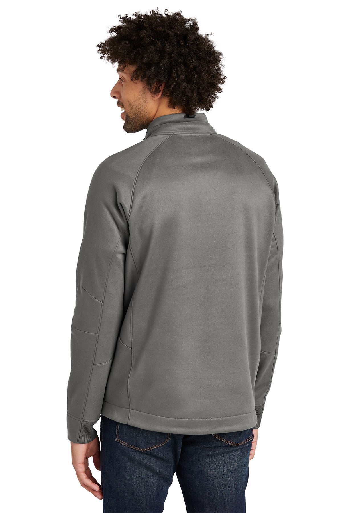 New Era Venue Fleece Custom Quarter Zips, Shadow Grey