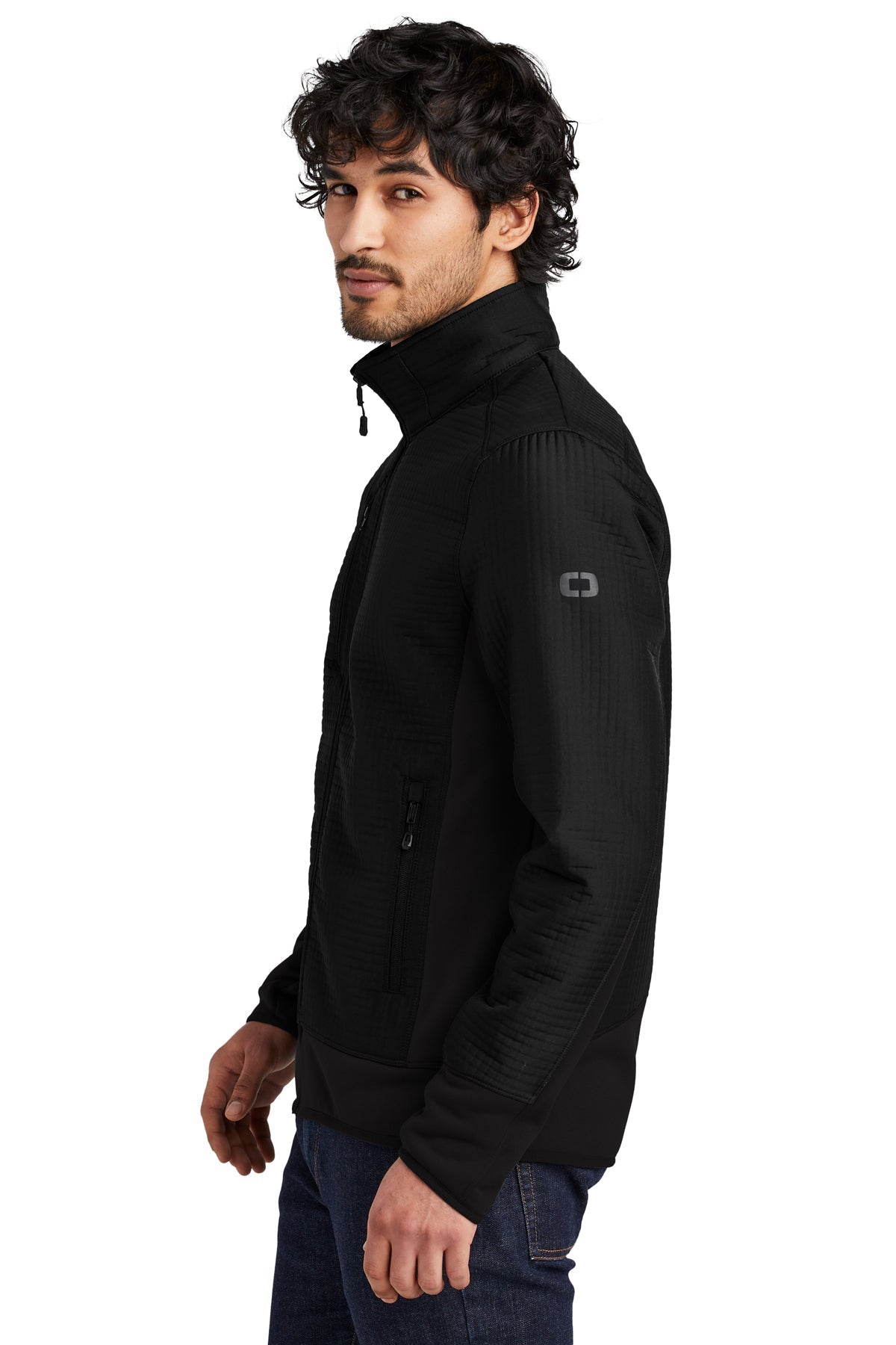 OGIO Trax Customized Fleece Jackets, Blacktop