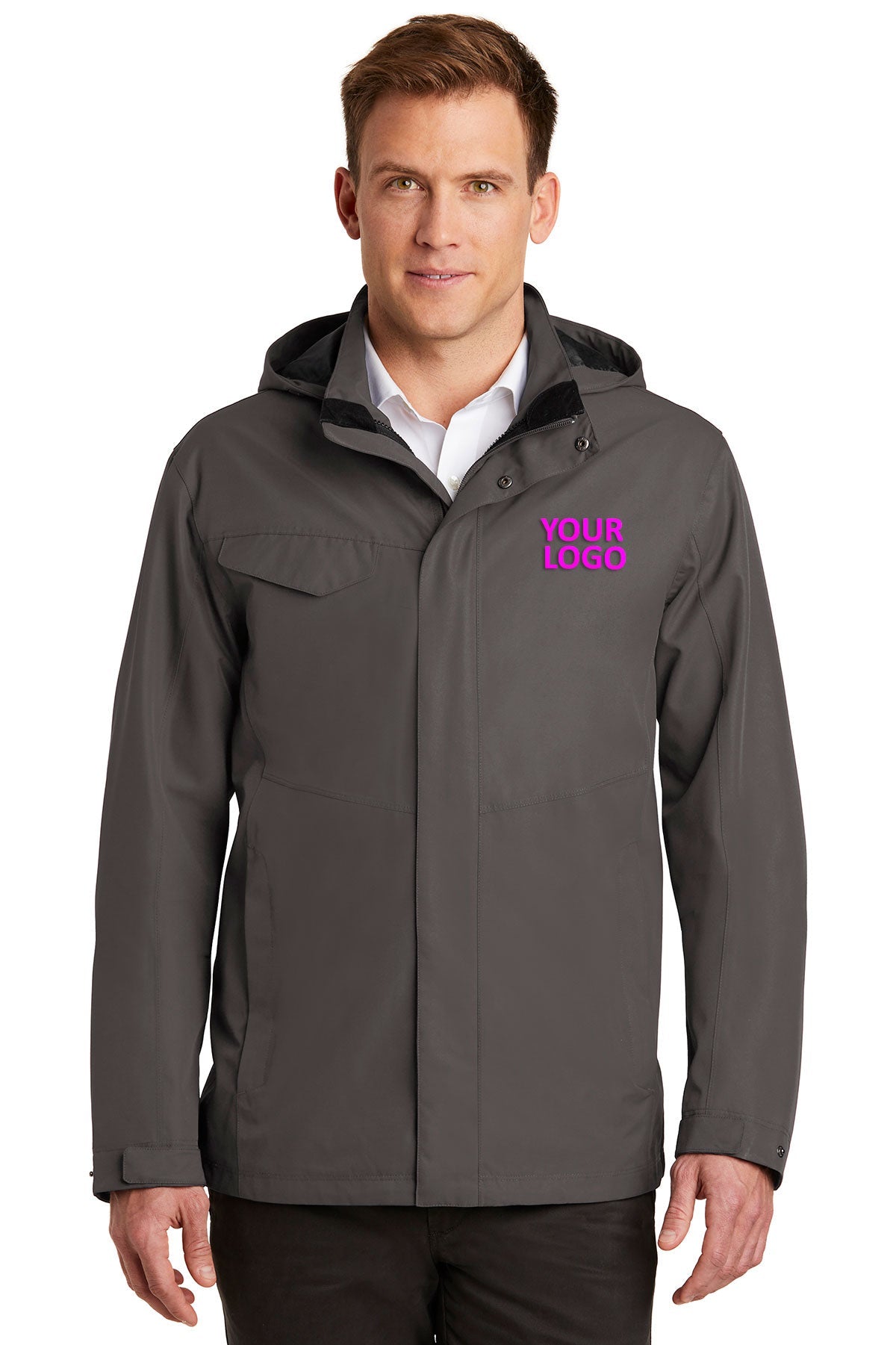 Port Authority Graphite J900 custom logo jackets