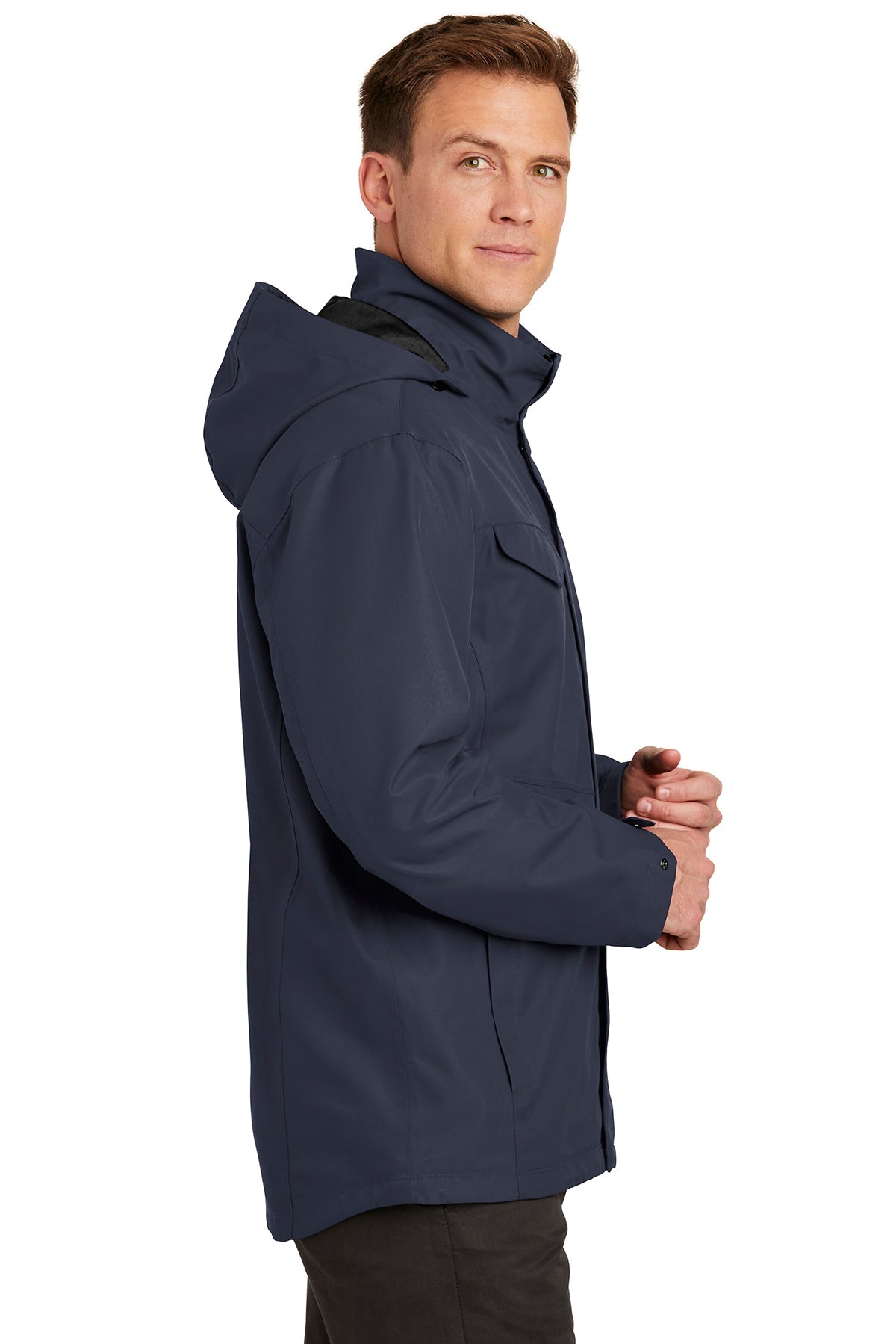 Port Authority Collective Outer Shell Branded Jackets, River Blue Navy