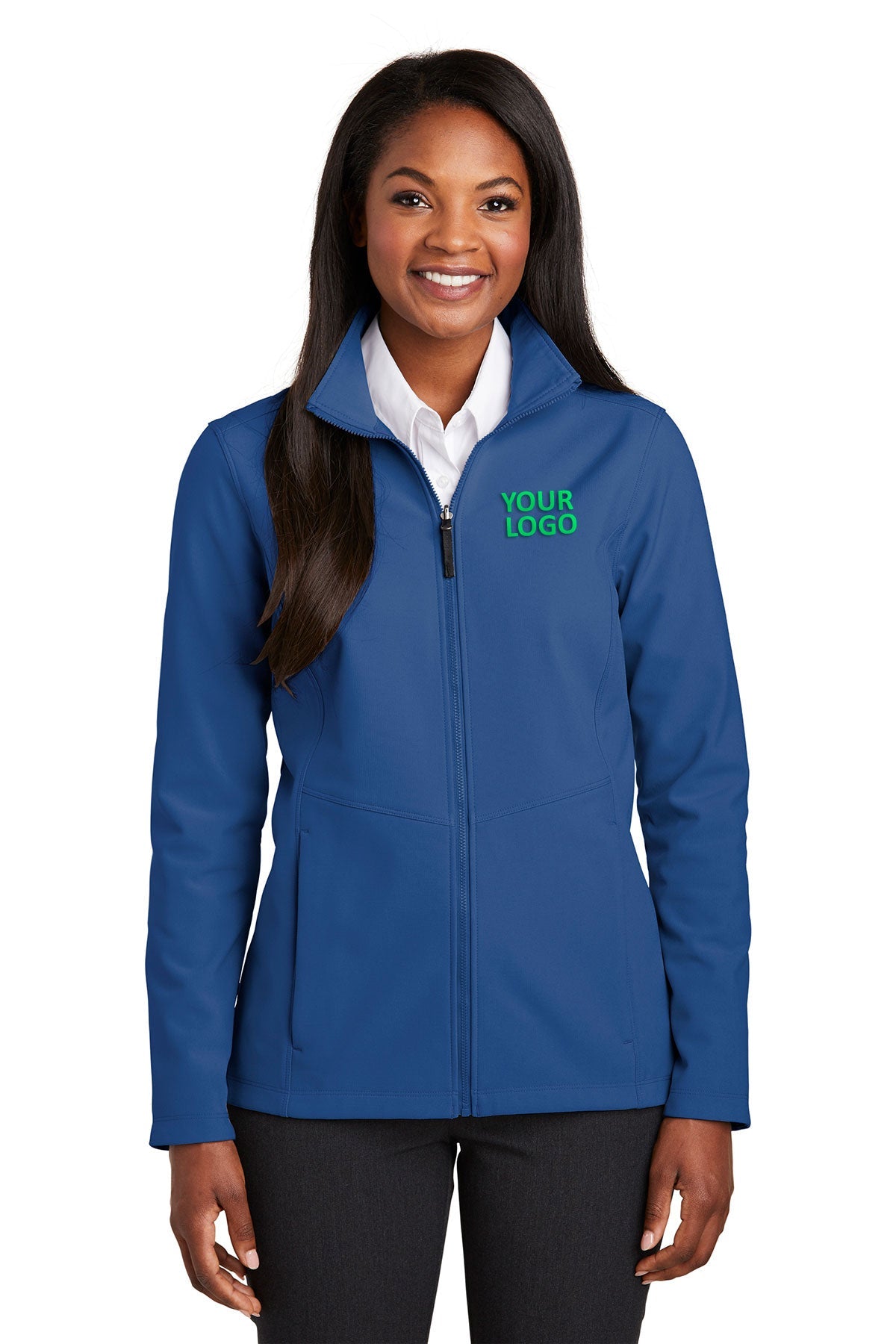Port Authority Night Sky Blue L901 company embroidered jackets