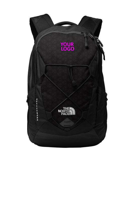 Custom North Face Fall line backpack Black Custom North Face Fall line backpack Black