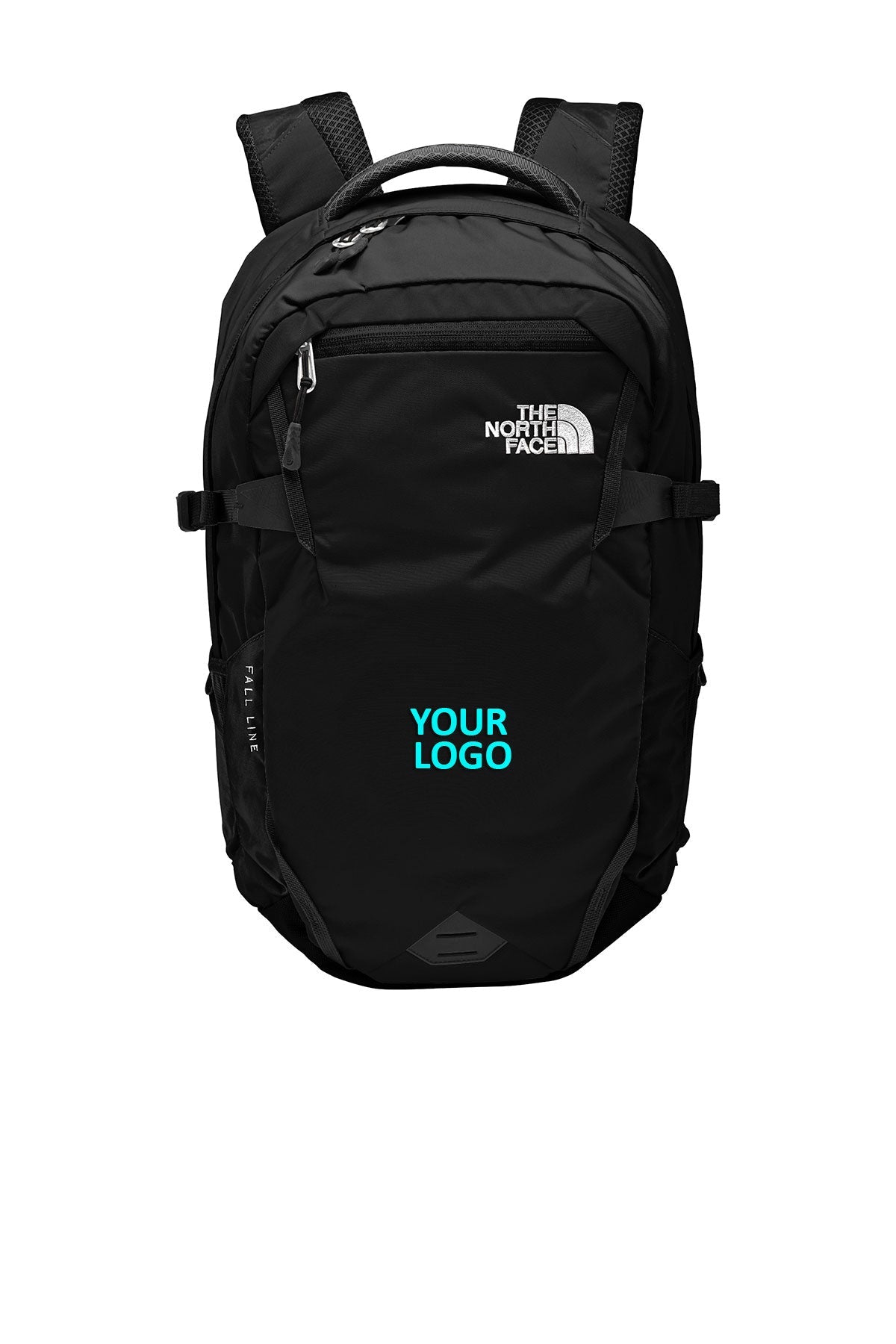 embroidered north face backpack The NF0A52S6 Stalwart Backpack, TNF Black Heather/TNF Blue Sturdy but balanced Custom The North Face Fall