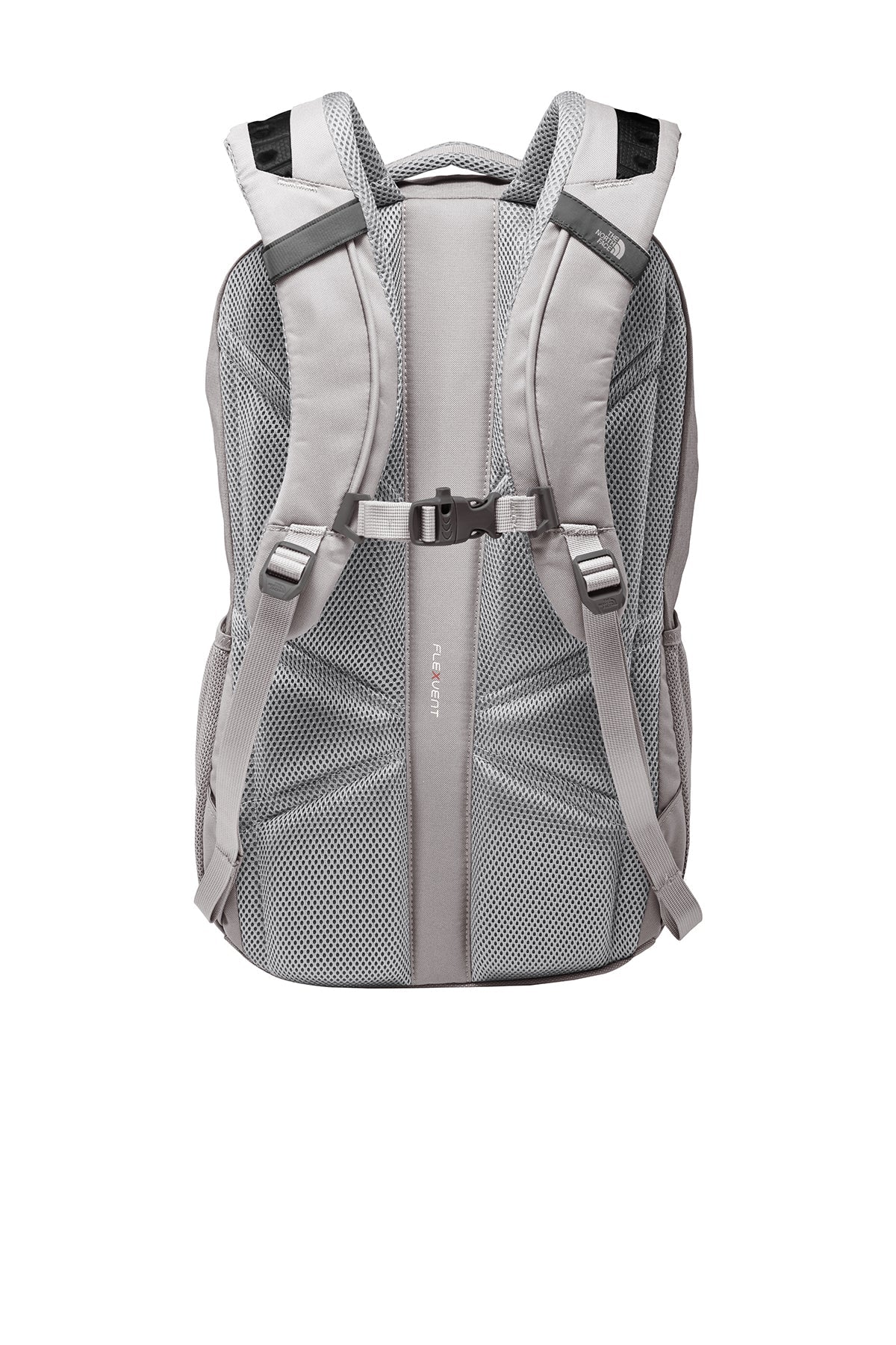Custom North Face Connector Backpack Mid Grey Heather/Mid Grey