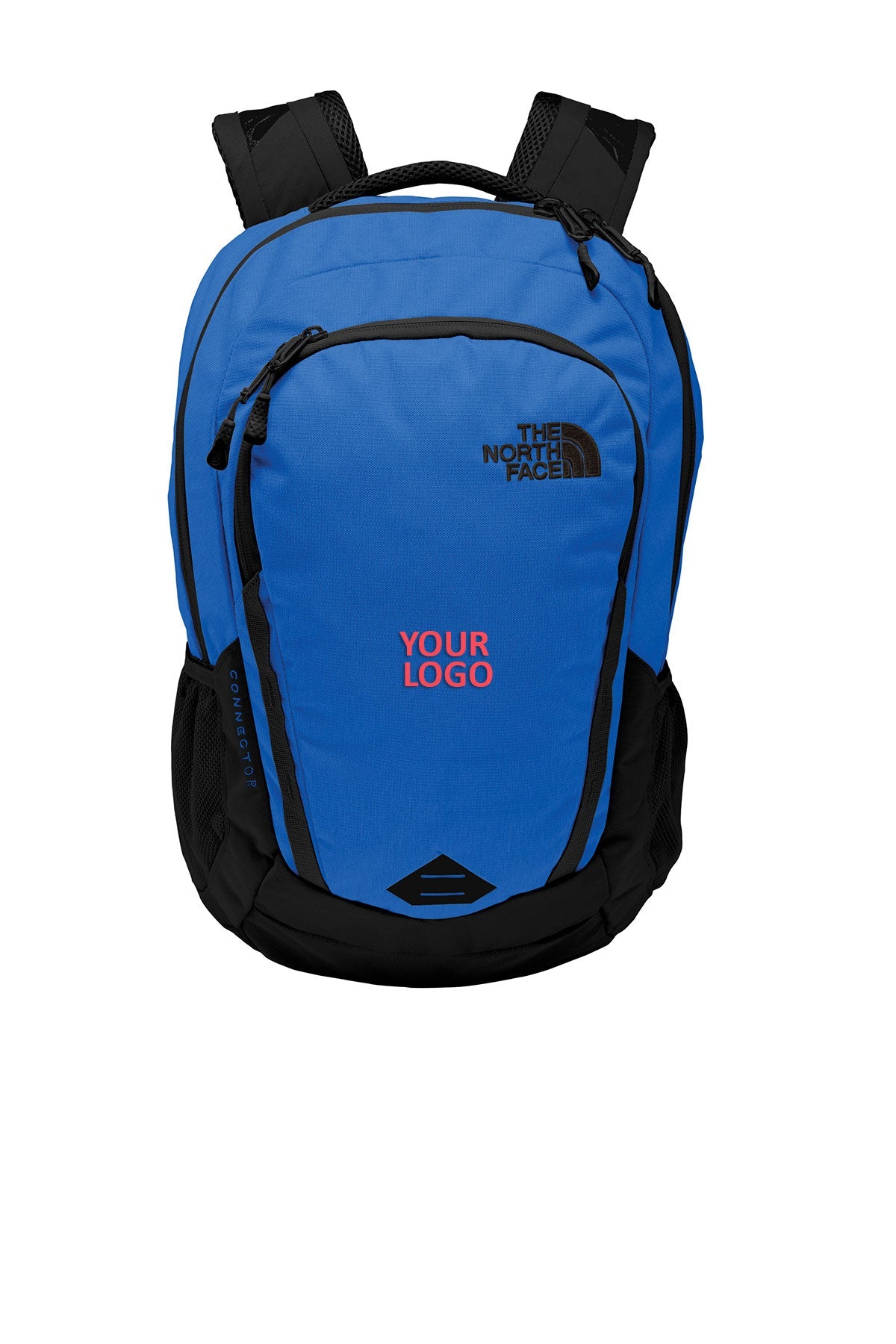 the north face connector backpack nf0a3kx8 monster blue tnf black