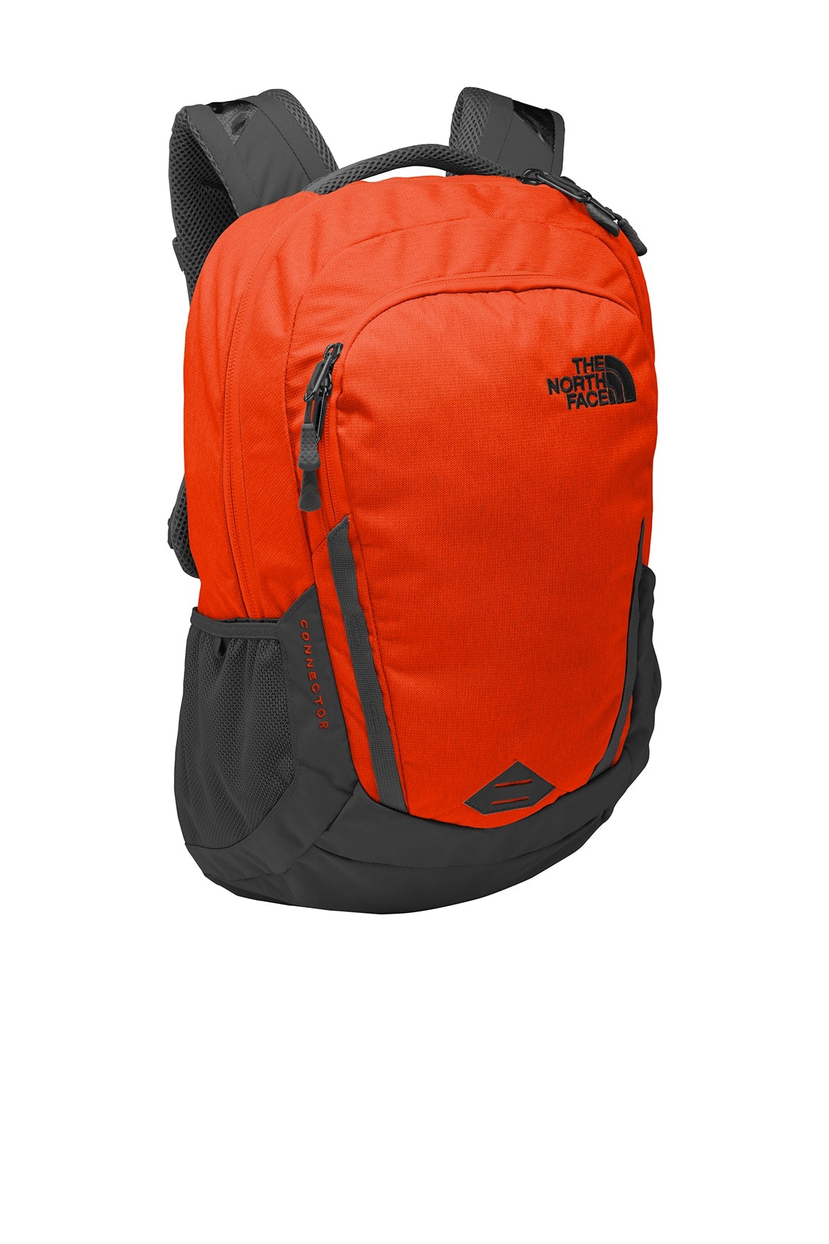 The north clearance face backpack orange