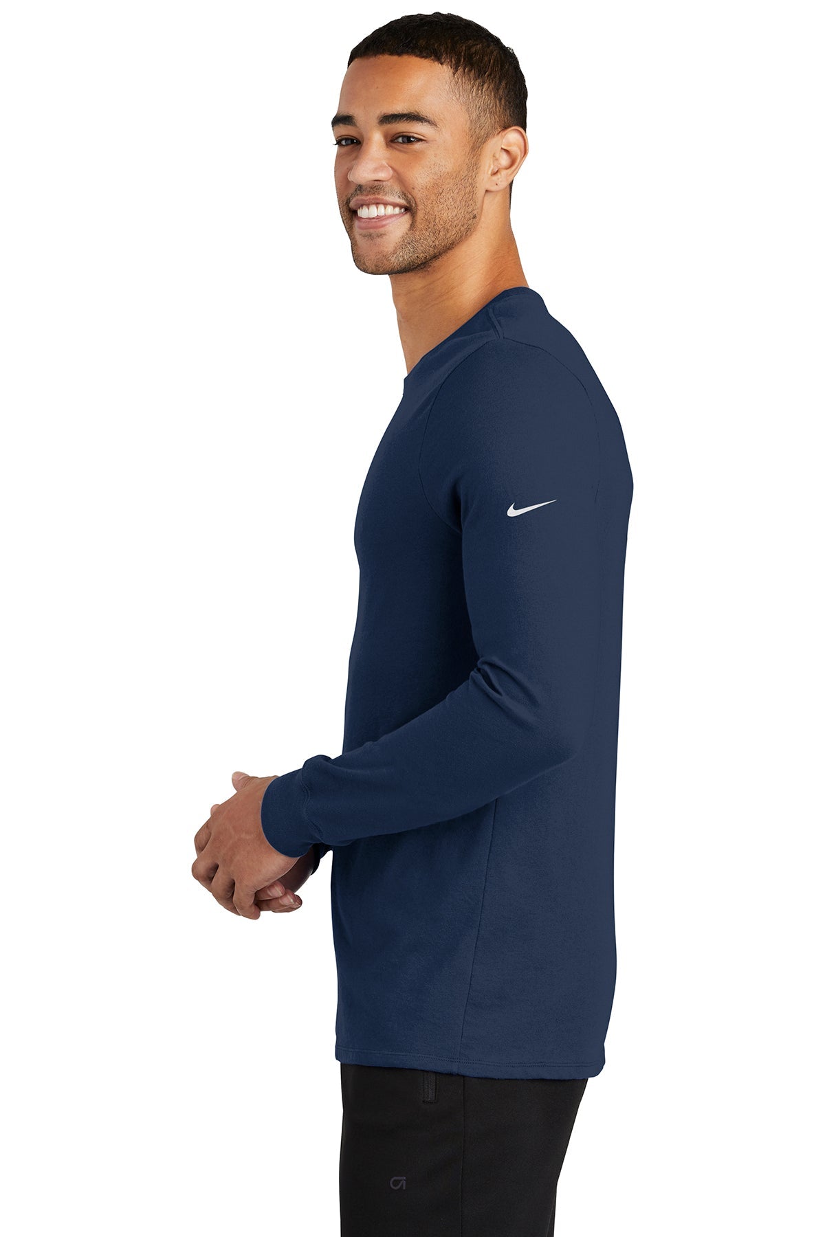 Nike navy long sleeve online