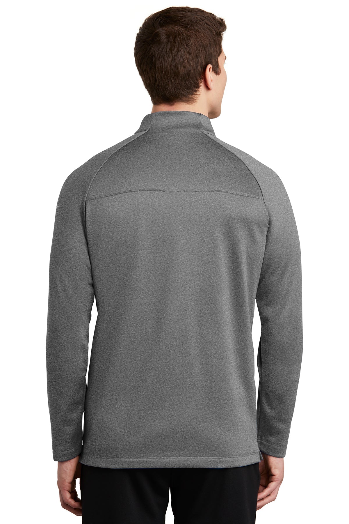 Nike ThermaFIT Custom Fleece Quarter Zips, Dark Grey Heather
