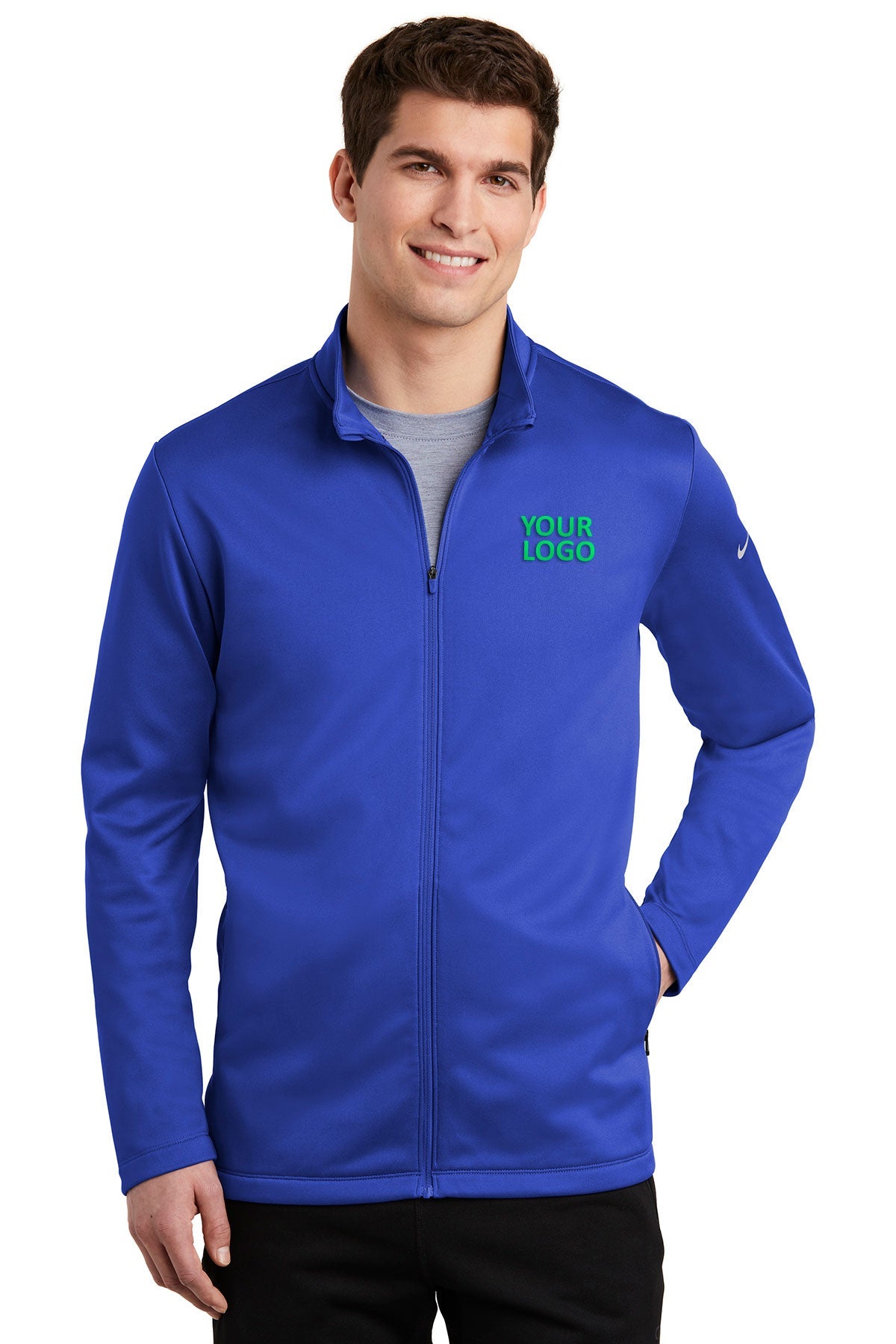 Nike Game Royal NKAH6418 embroidered jackets for business