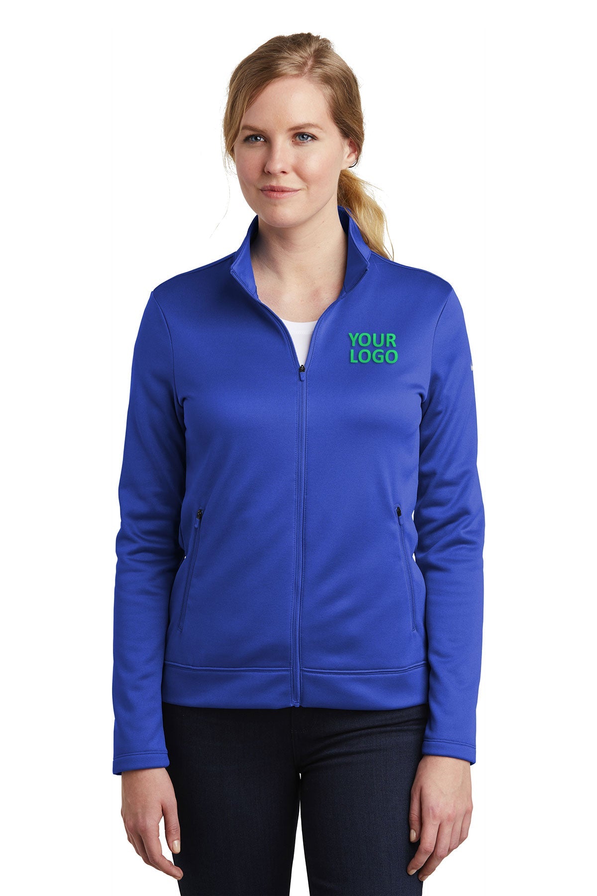 Nike Game Royal NKAH6260 embroidered jackets for business