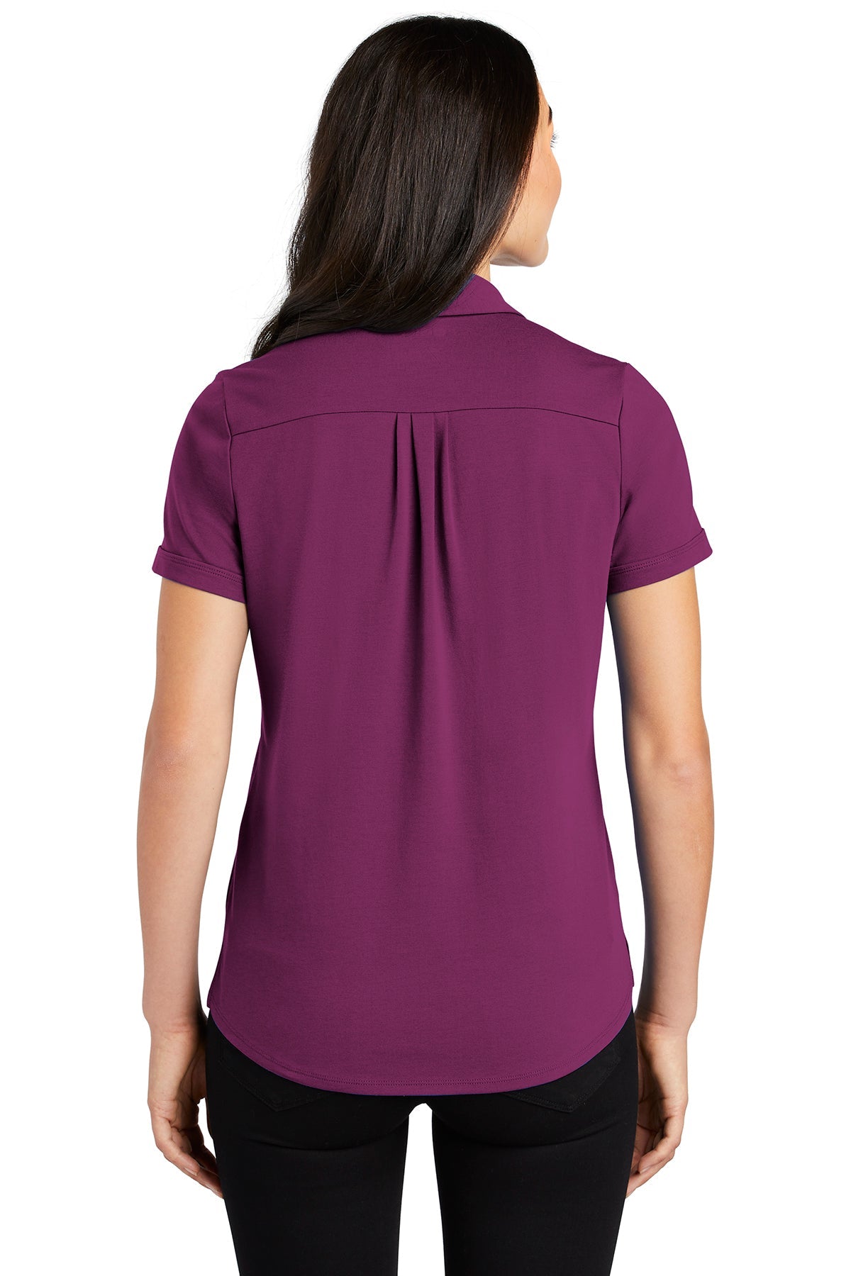 OGIO Ladies Limit Branded Polos, Purple Fuel