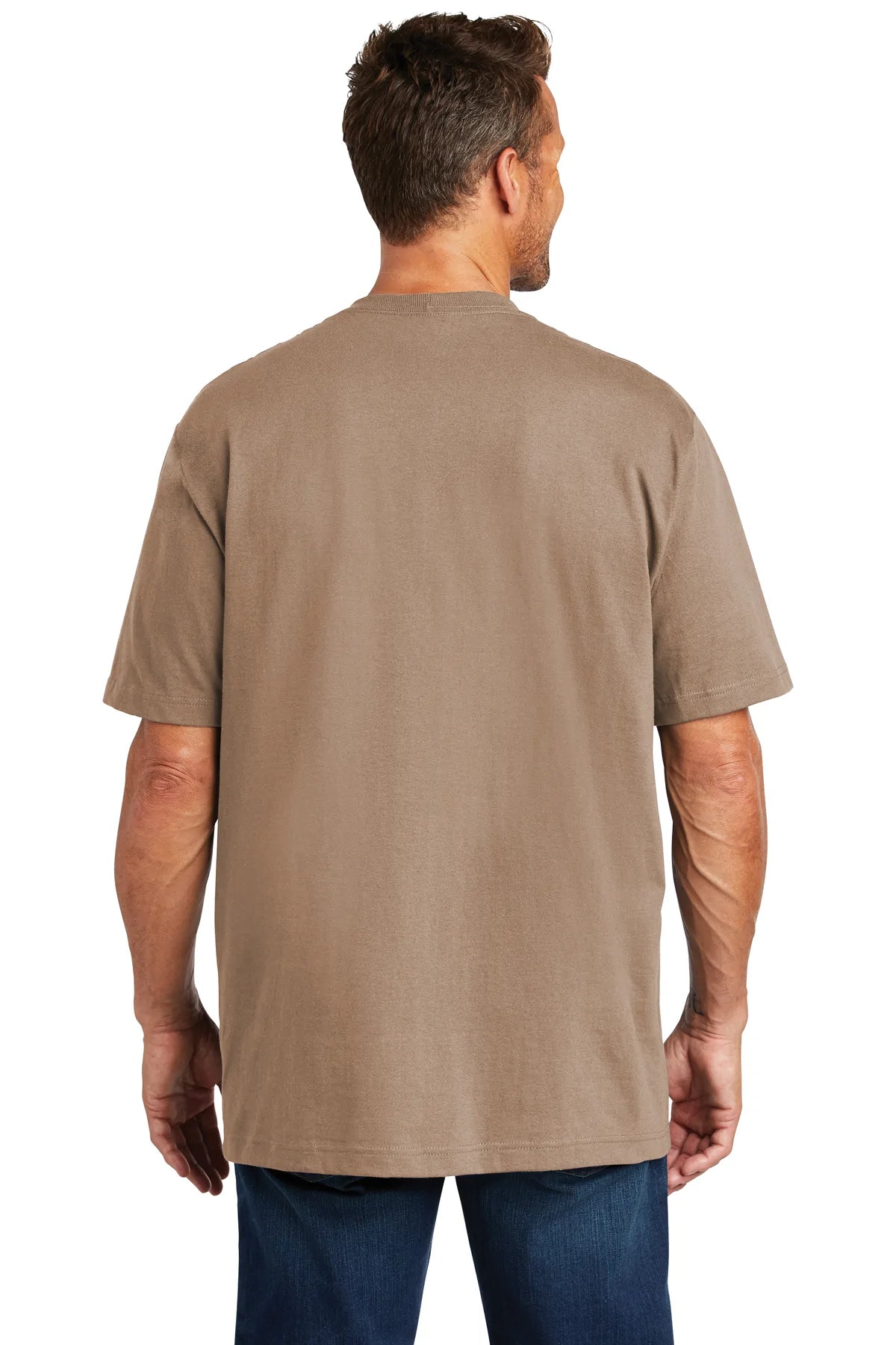 carhartt workwear pocket short sleeve t-shirt ctk87 desert