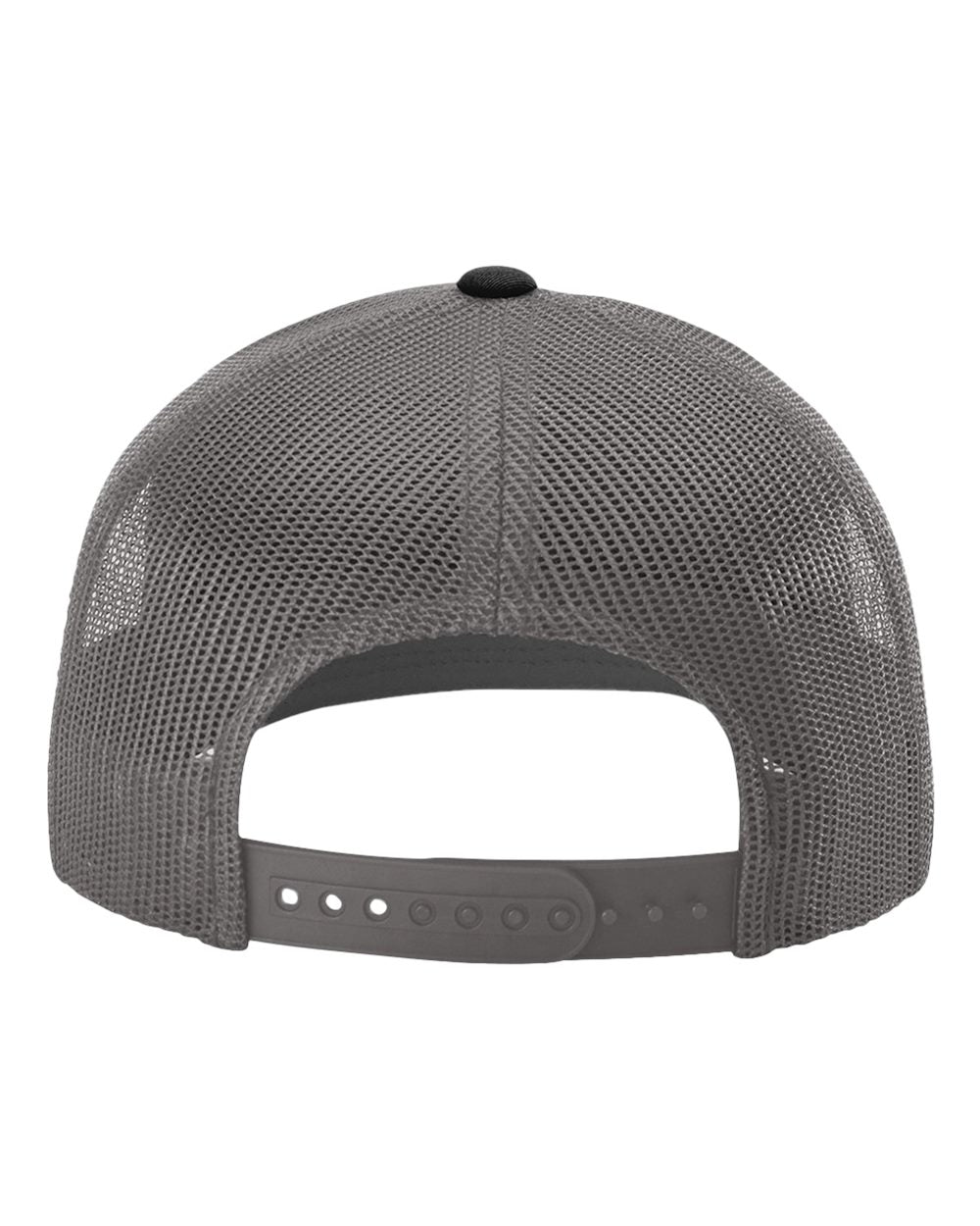 Richardson Recycled Branded Trucker Caps, Black Charcoal