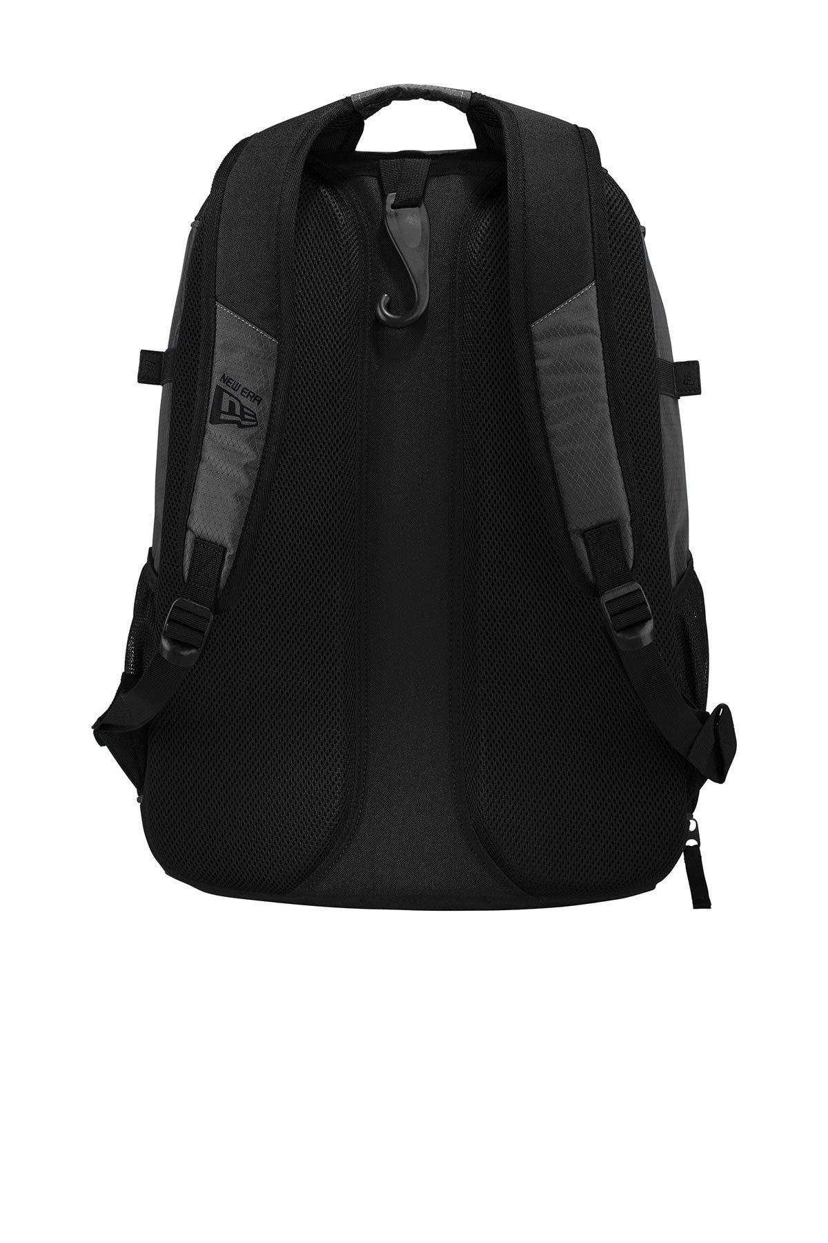 New Era Shutout Custom Backpacks, Graphite Black