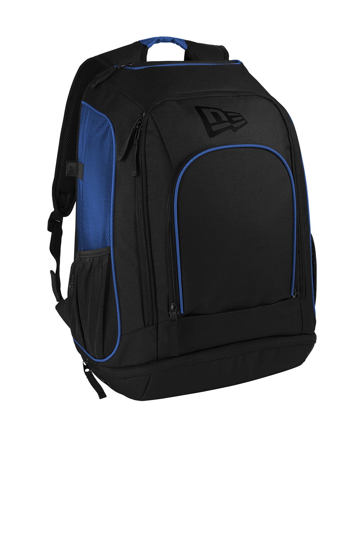 New Era Shutout Custom Backpacks, Royal Black