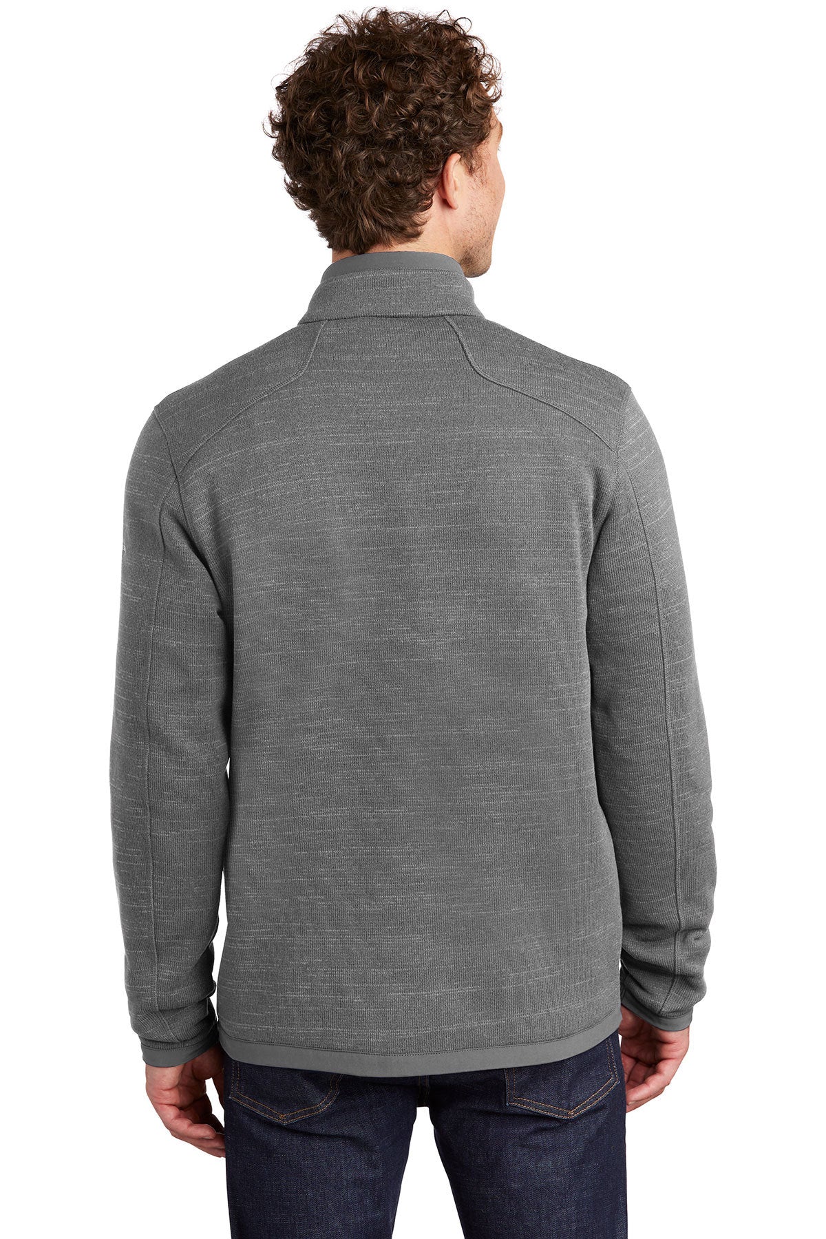 Eddie Bauer Full-Zip Sweater Fleece, Dark Grey Heather