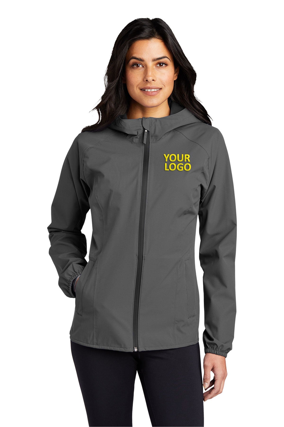 Port Authority Graphite L407 company logo jackets