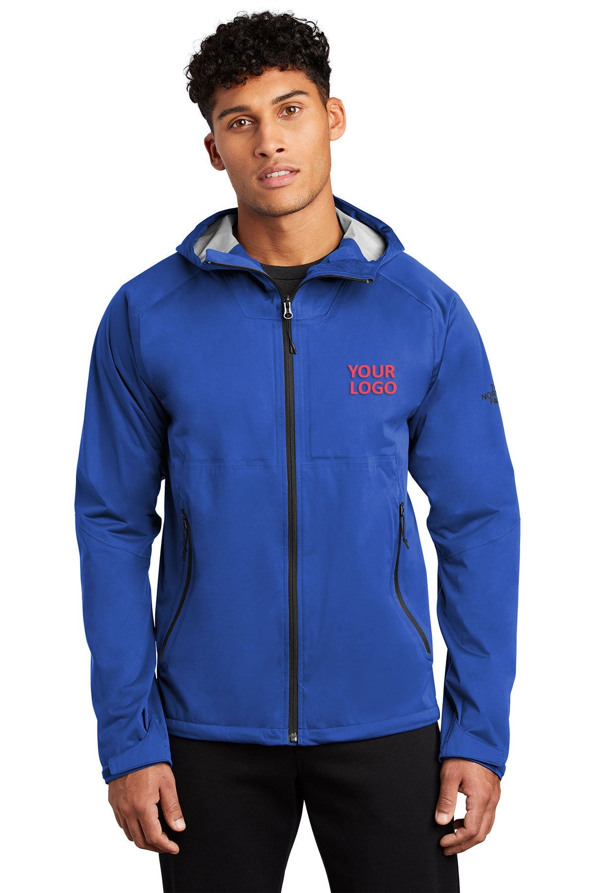 The North Face TNF Blue NF0A47FG custom logo jackets