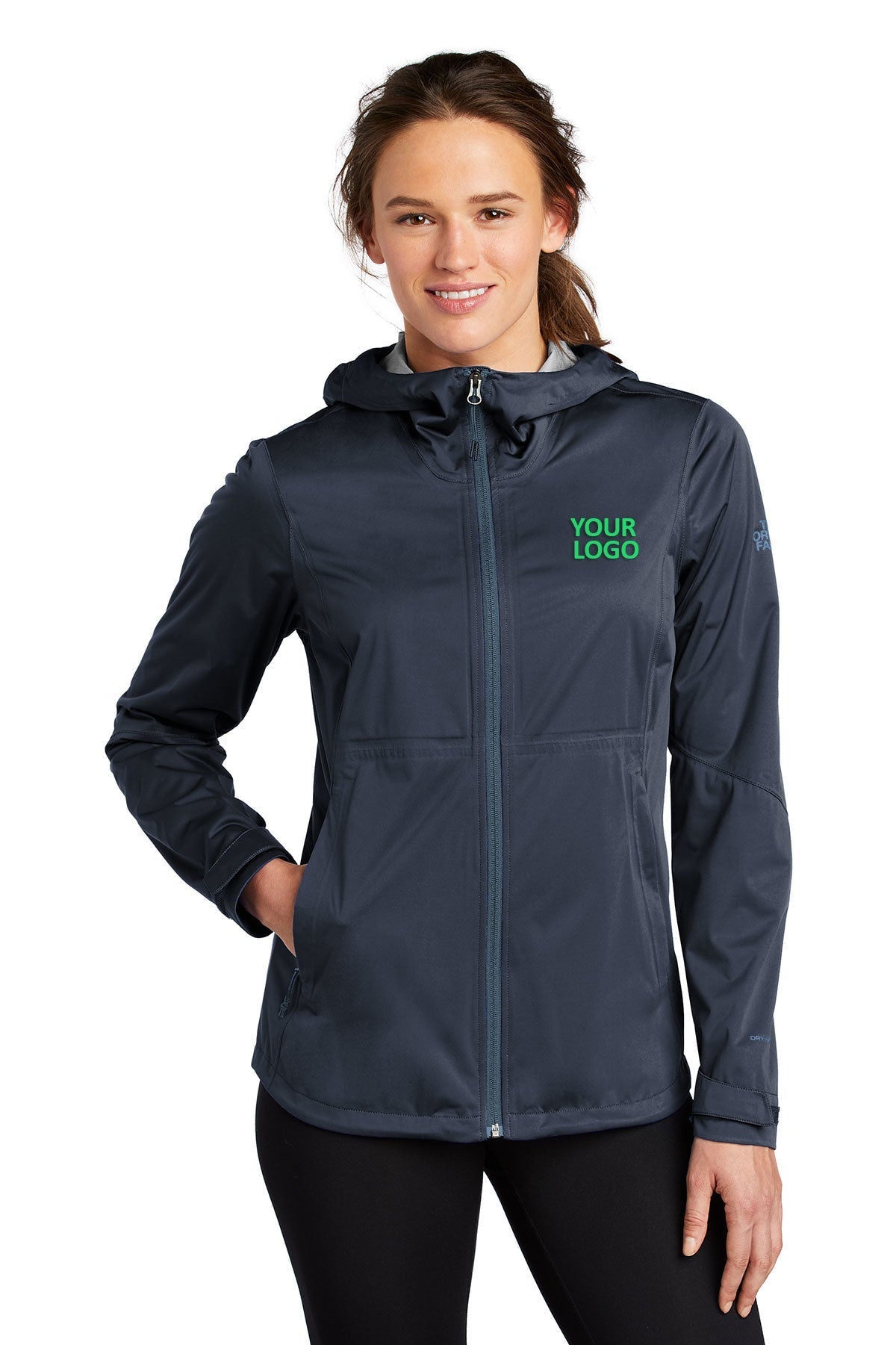 North Face Ladies All-Weather DryVent Stretch Jacket Urban Navy [Launch by Lead Apparel]