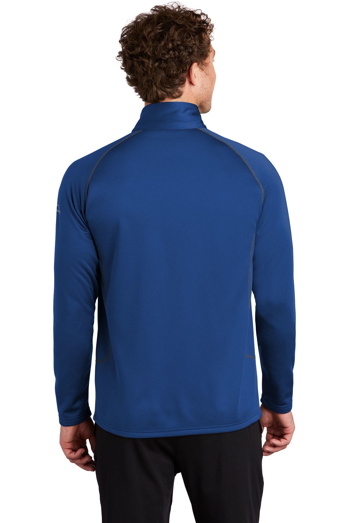 Eddie Bauer Smooth Fleece Custom Layer Jackets, Cobalt Blue