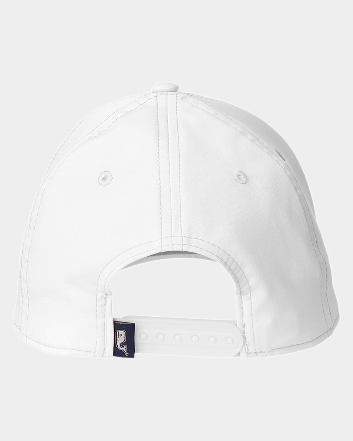Vineyard Vines Custom Performance Baseball Hats, White Cap