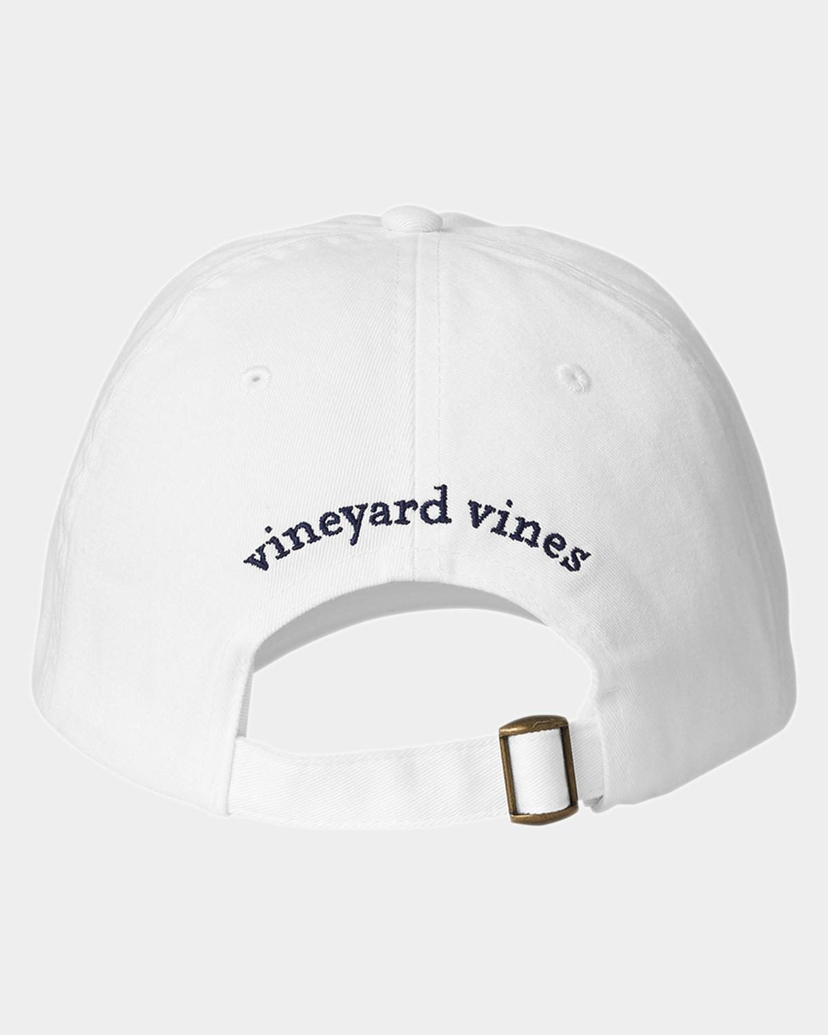 Vineyard Vines Custom Baseball Hat F001780 White Cap