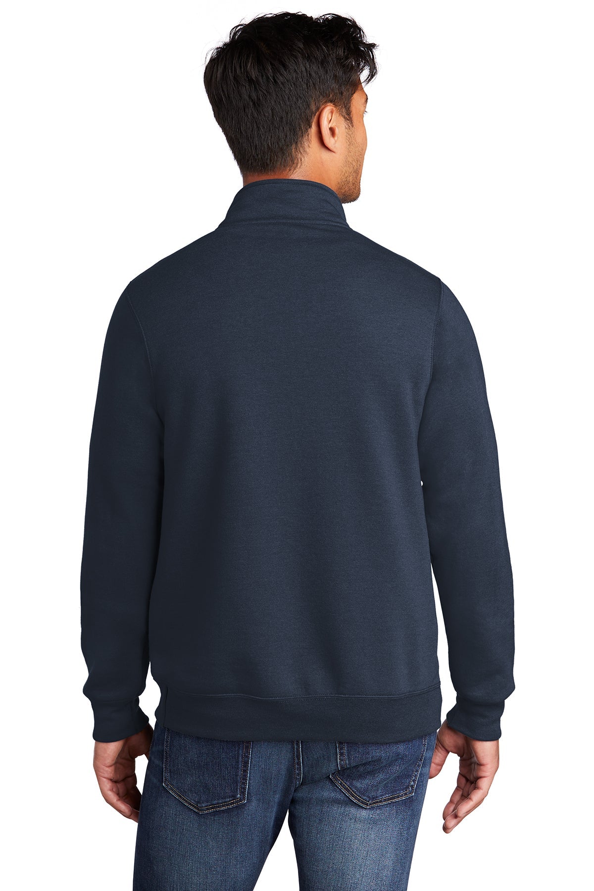 Port & Company Core Fleece Branded Quarter Zips, Navy [Skurka Aerospace, Inc.]