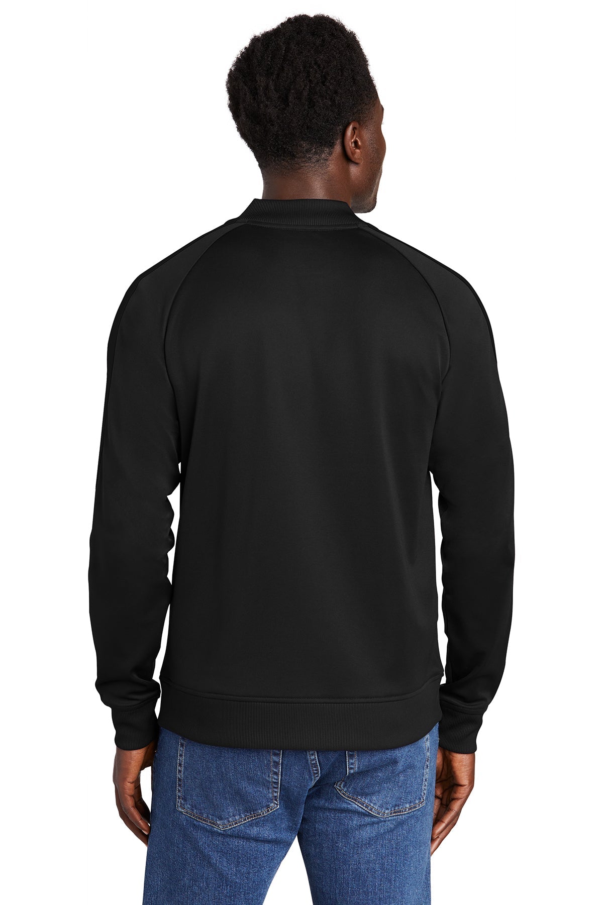 New Era Track Jacket NEA650 Black/ Black