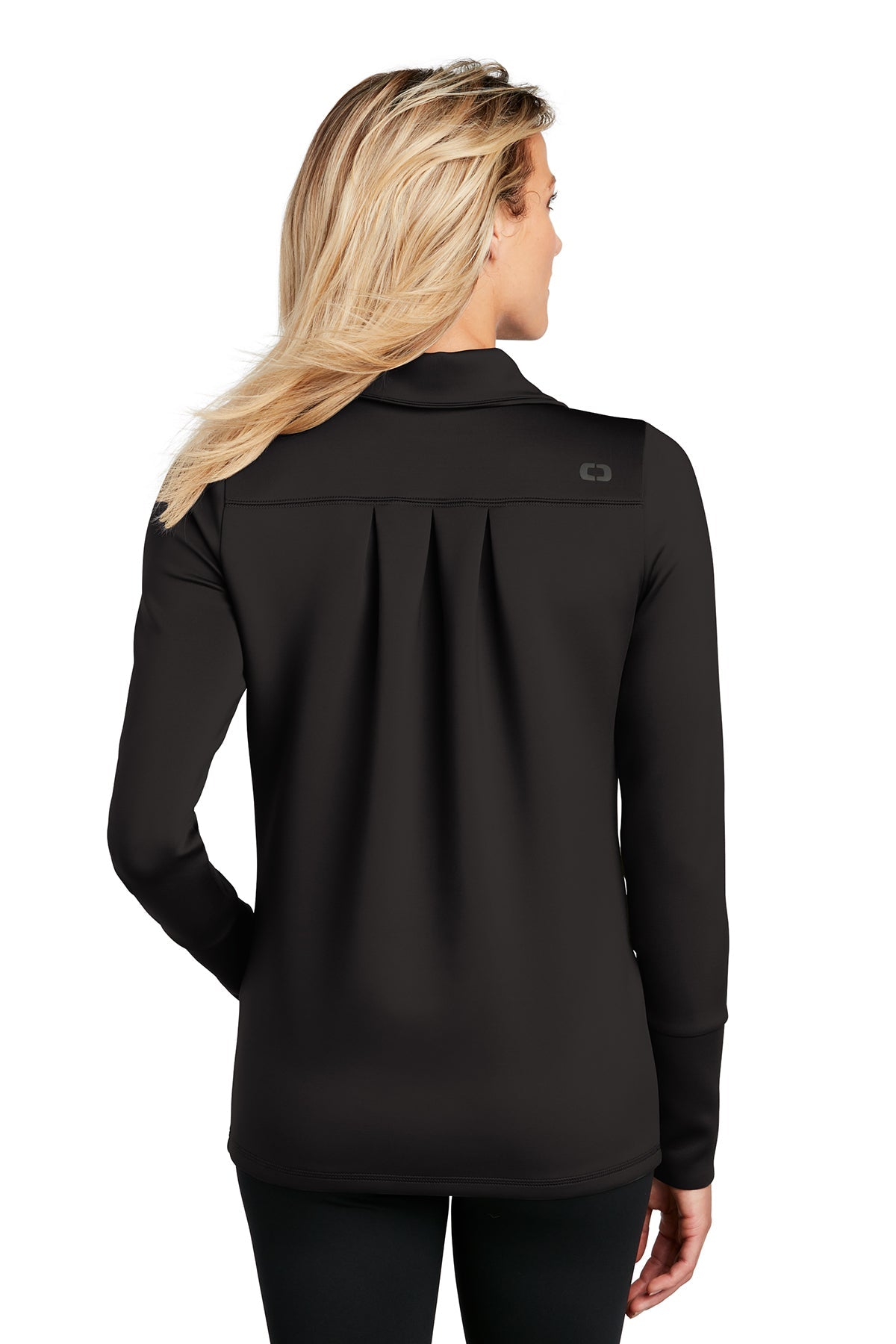 OGIO ENDURANCE Ladies Modern Performance Full-Zip LOE703 Blacktop