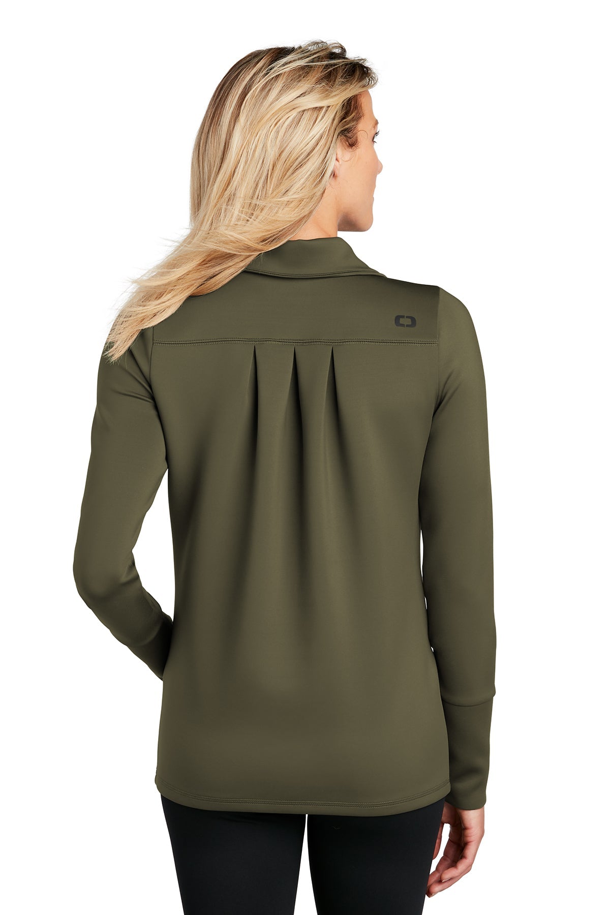OGIO ENDURANCE Ladies Modern Performance Full-Zip LOE703 Deep Olive